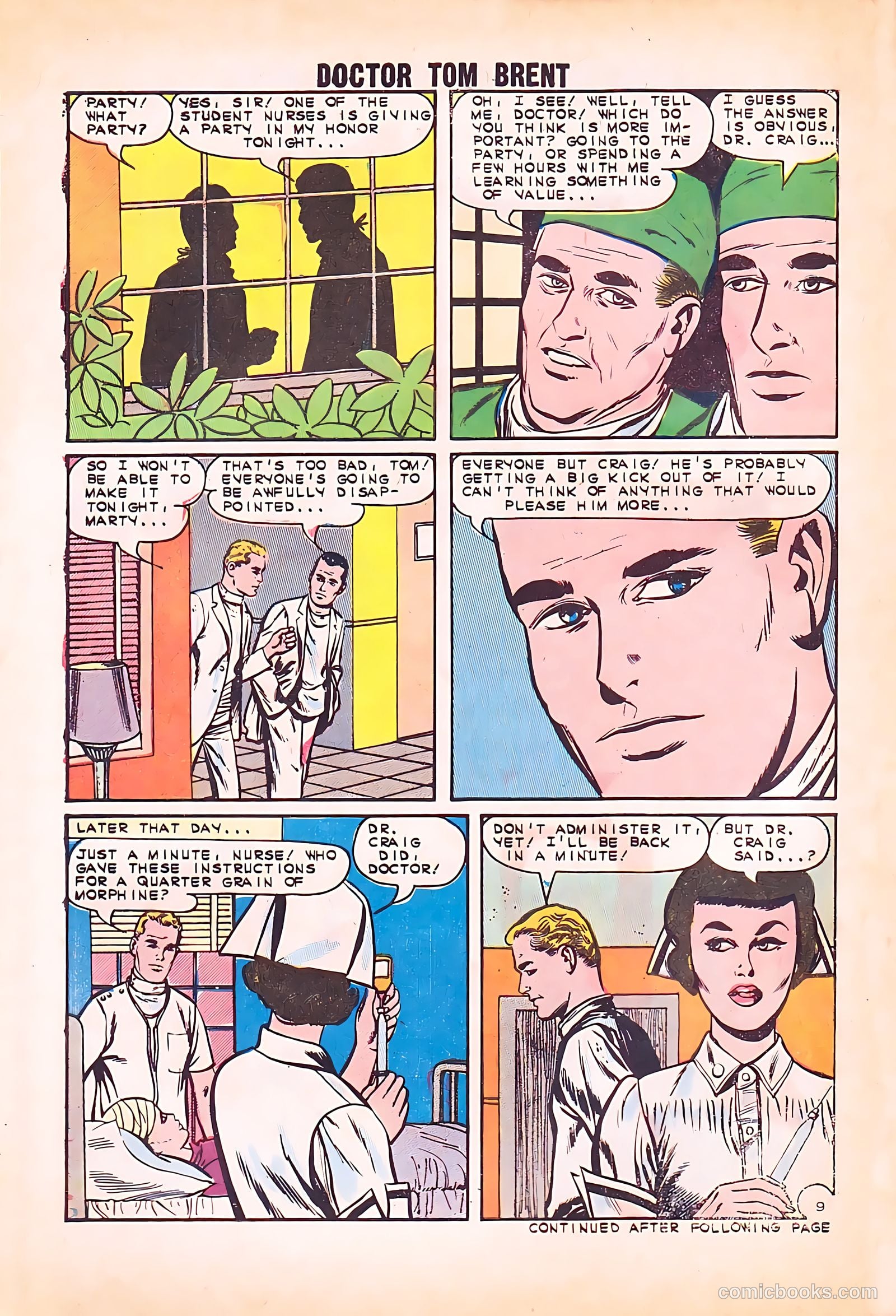 Doctor Tom Brent, Young Intern #5 — page 31 of 37