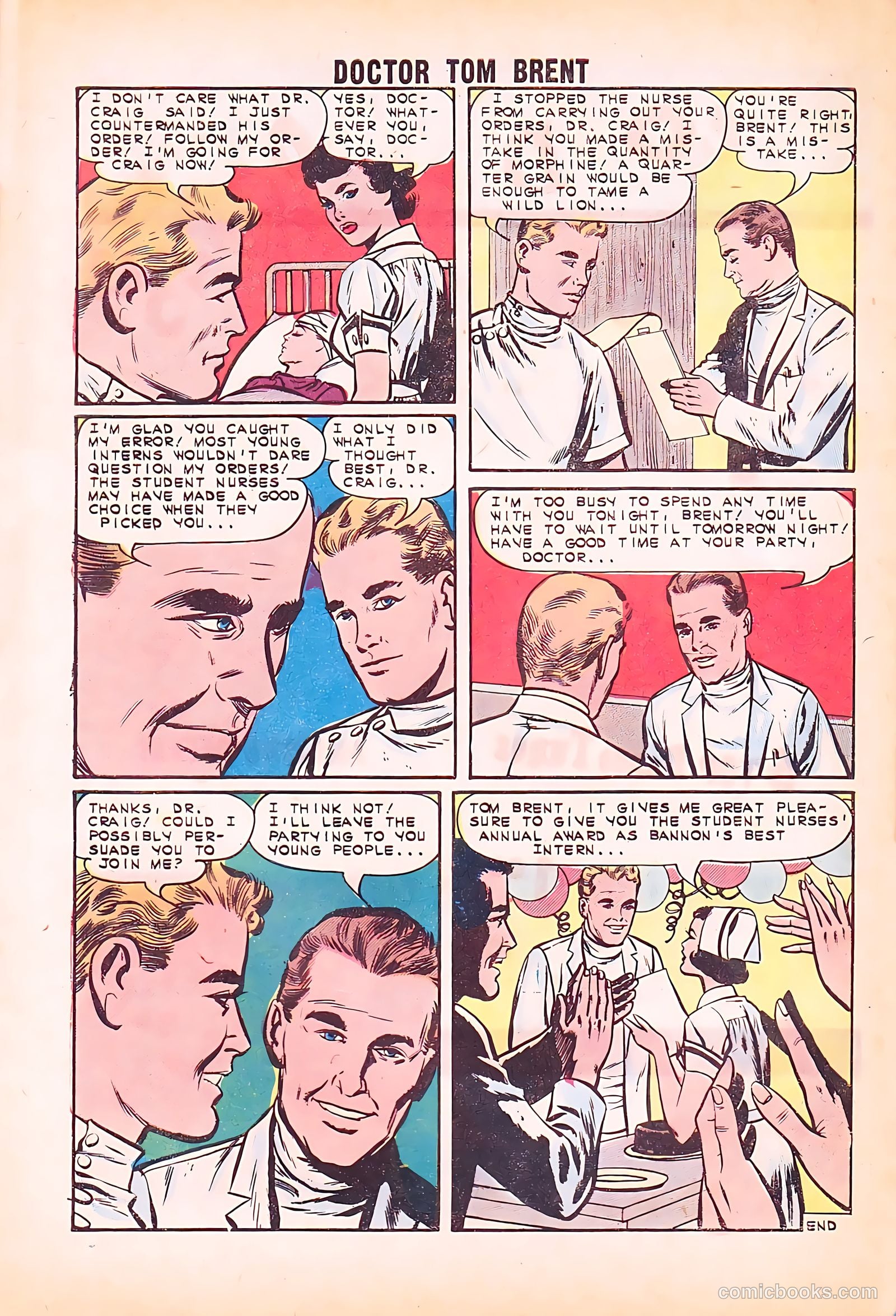 Doctor Tom Brent, Young Intern #5 — page 33 of 37