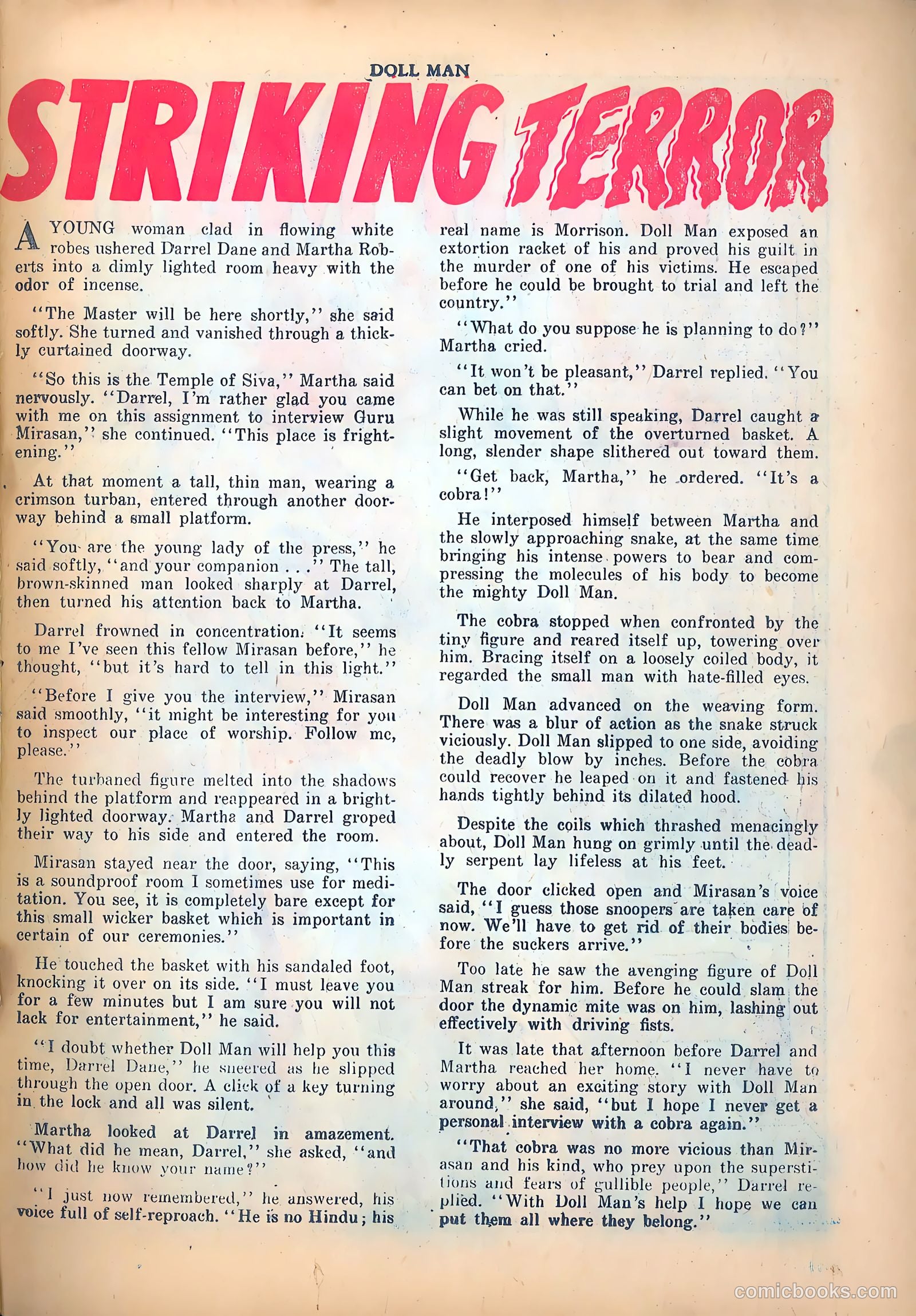 Doll Man #22 — page 23 of 36