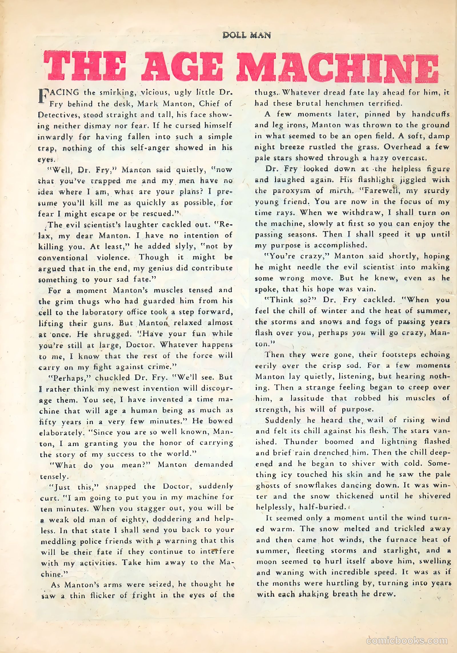 Doll Man #31 — page 40 of 52