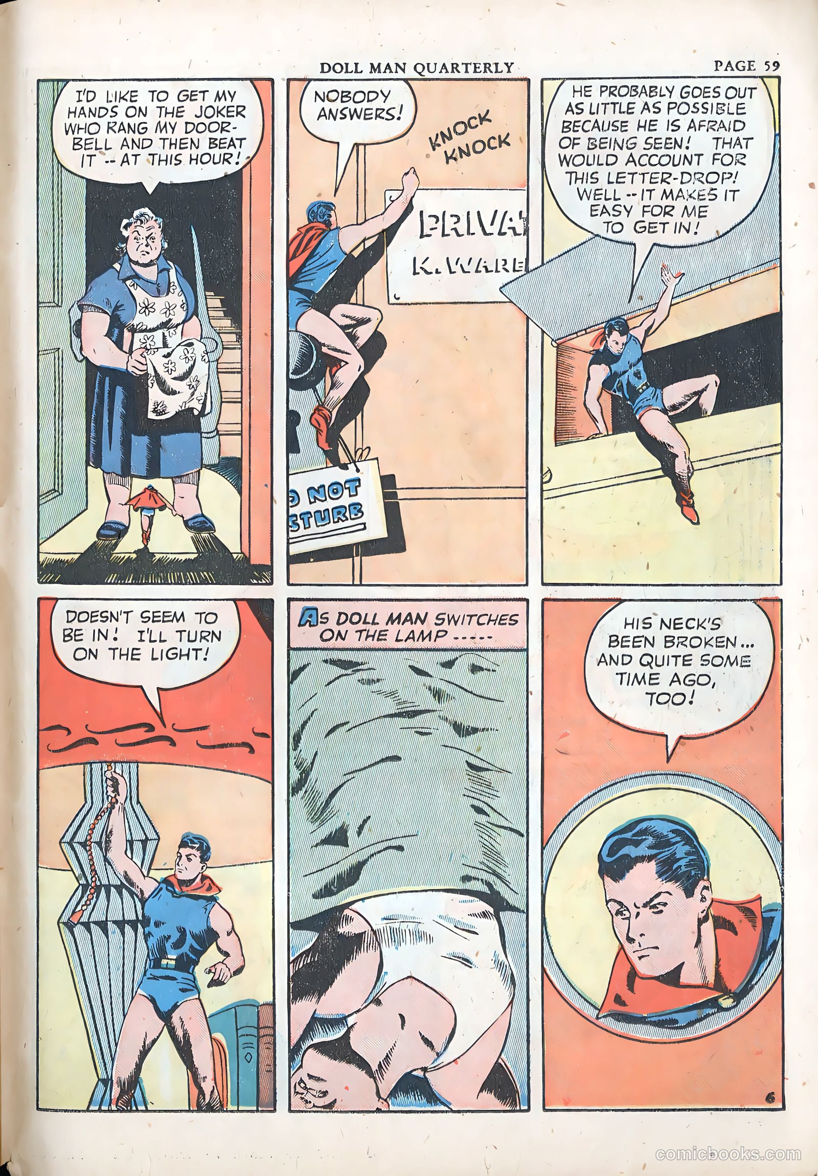 Doll Man #6 — page 60 of 67