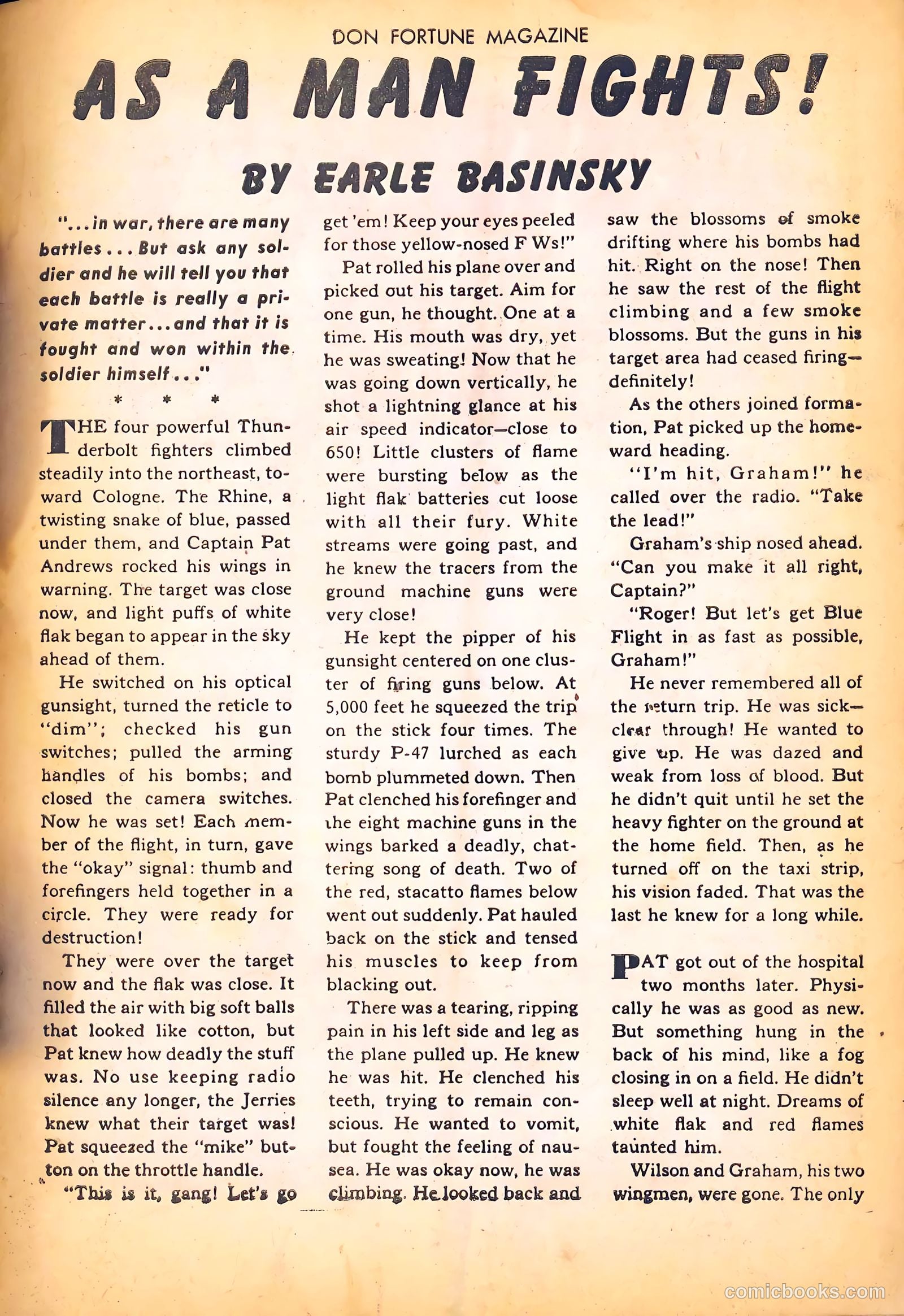 Don Fortune Magazine #2 — page 11 of 52