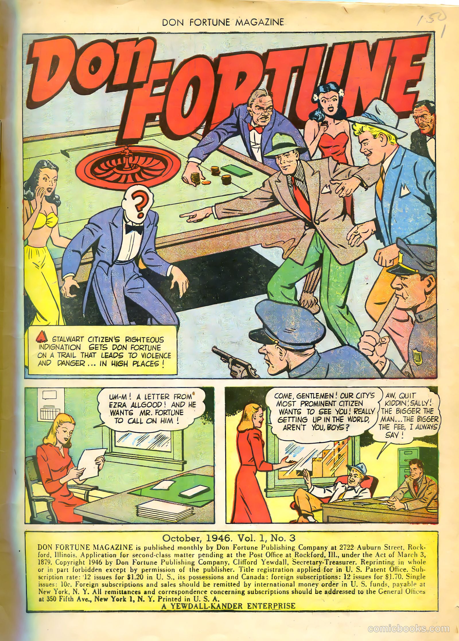 Don Fortune Magazine #3 — page 3 of 52