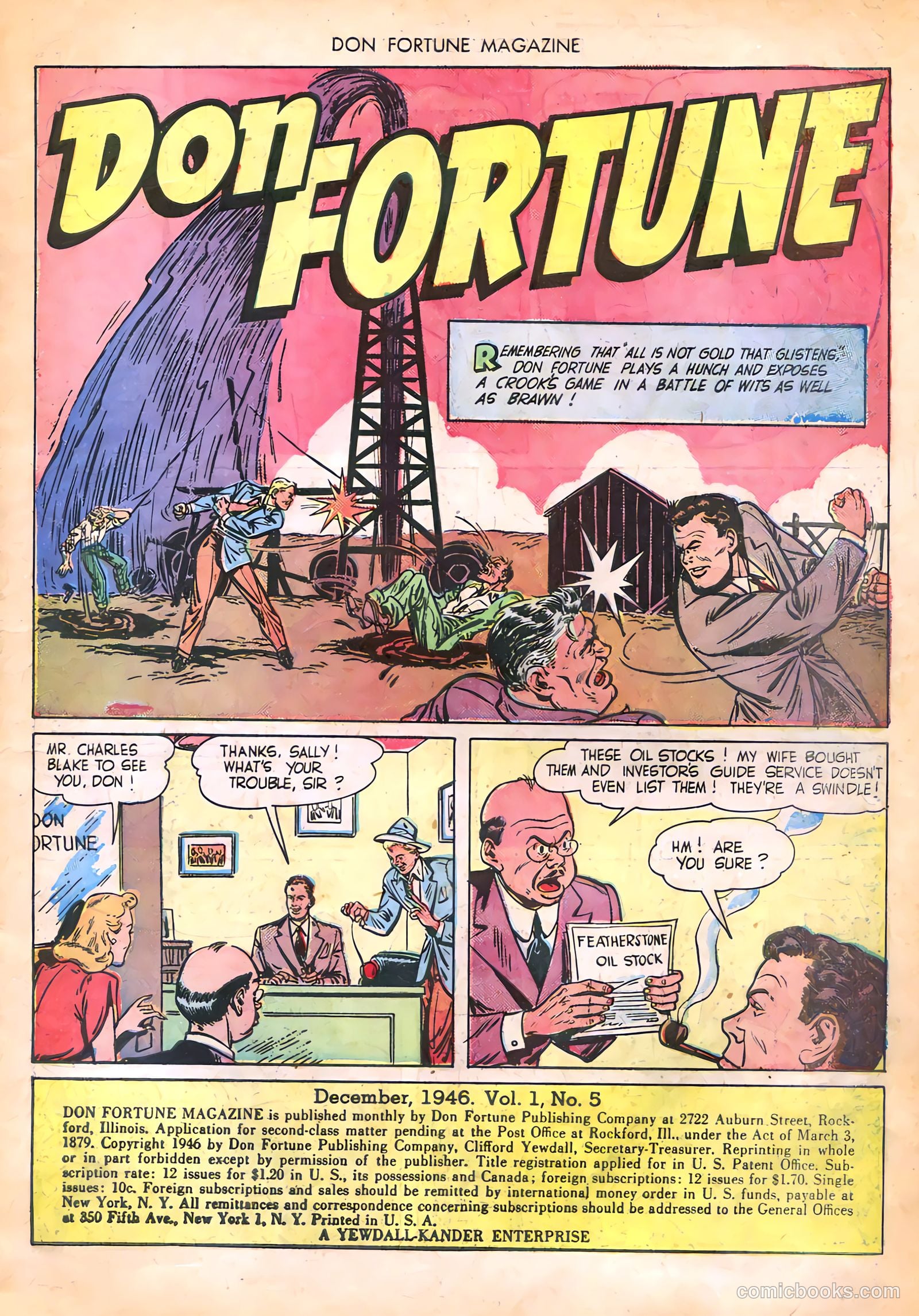 Don Fortune Magazine #5 — page 3 of 52