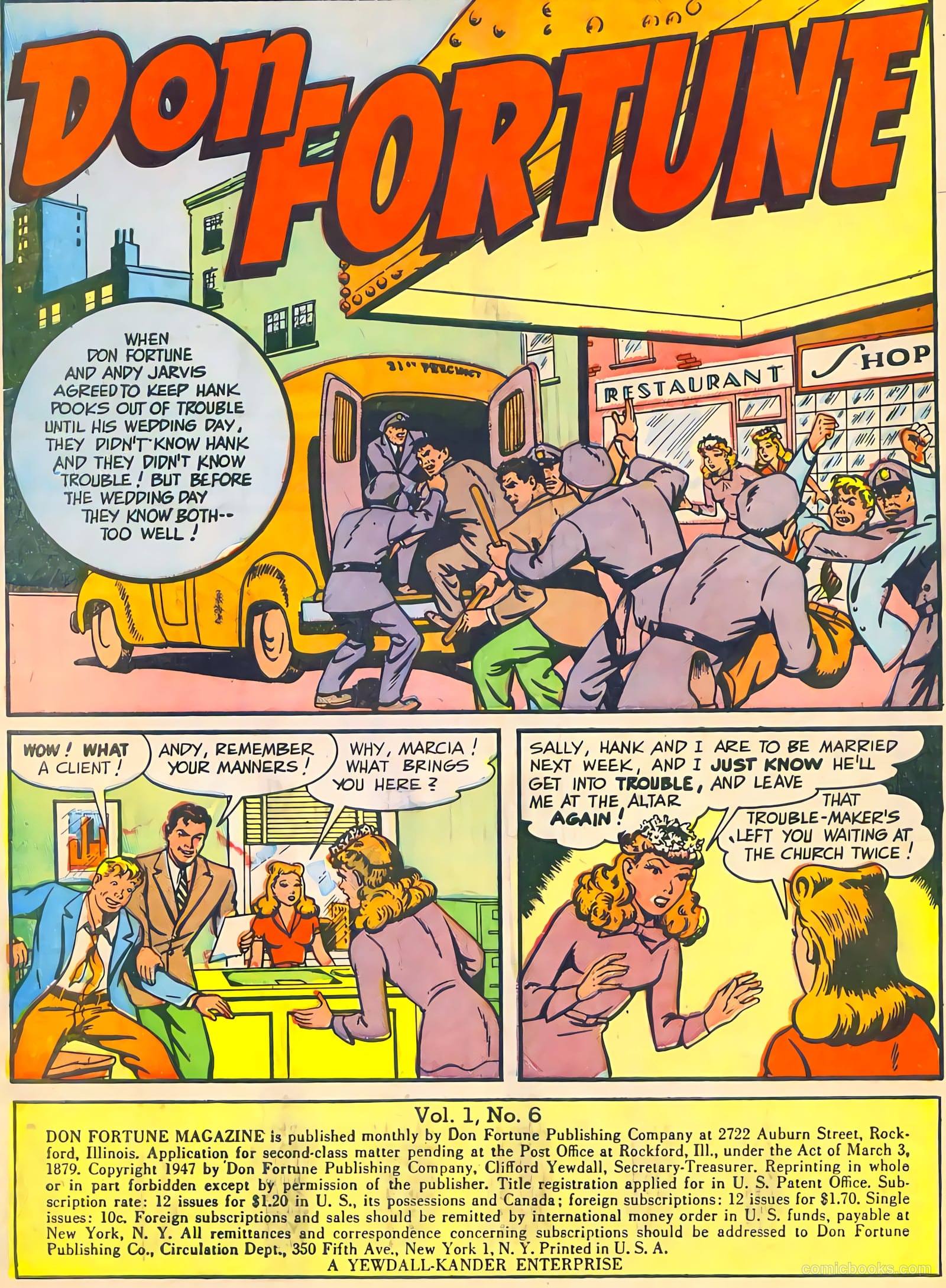 Don Fortune Magazine #6 — page 3 of 52