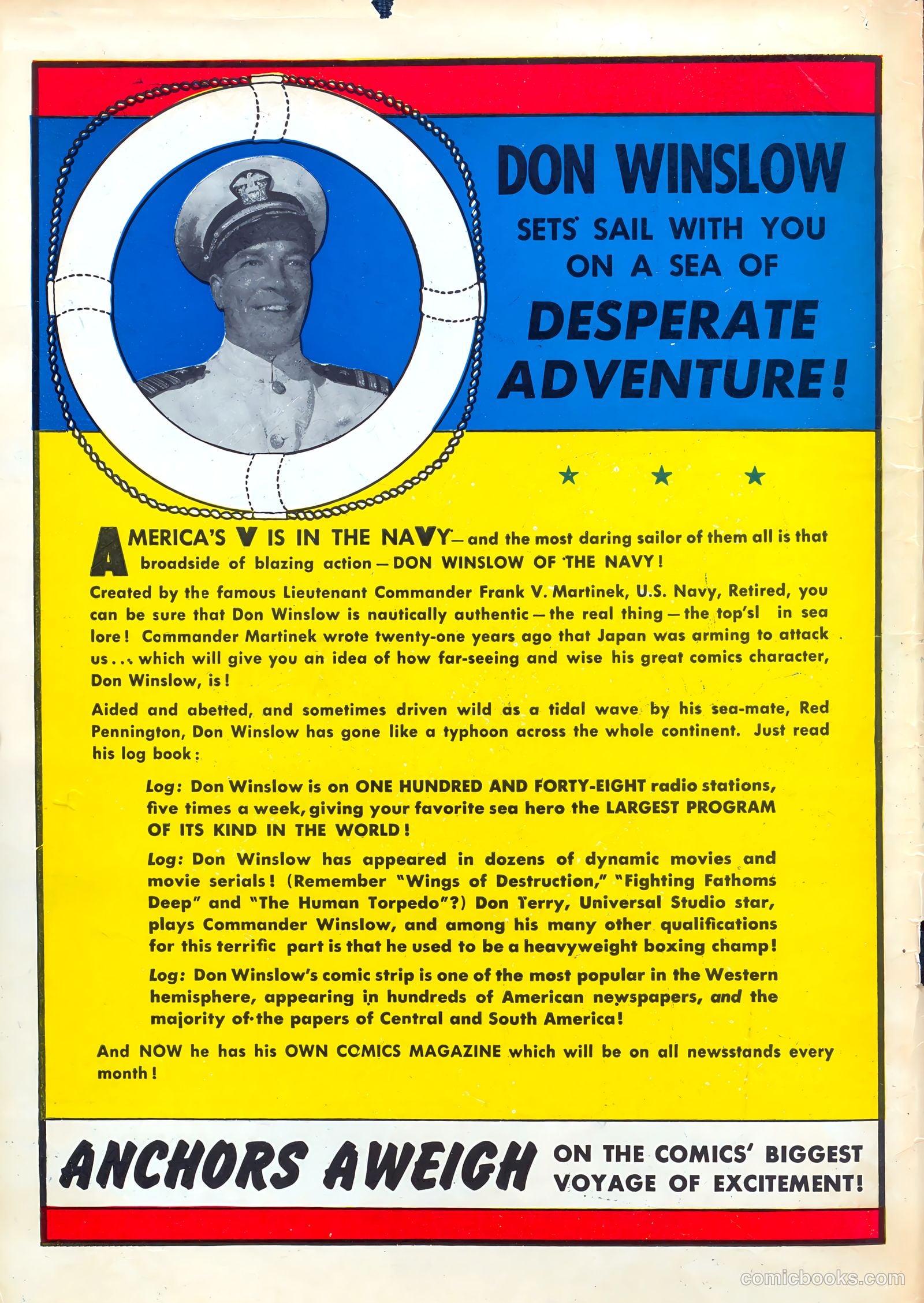Don Winslow of the Navy #1 — page 2 of 68