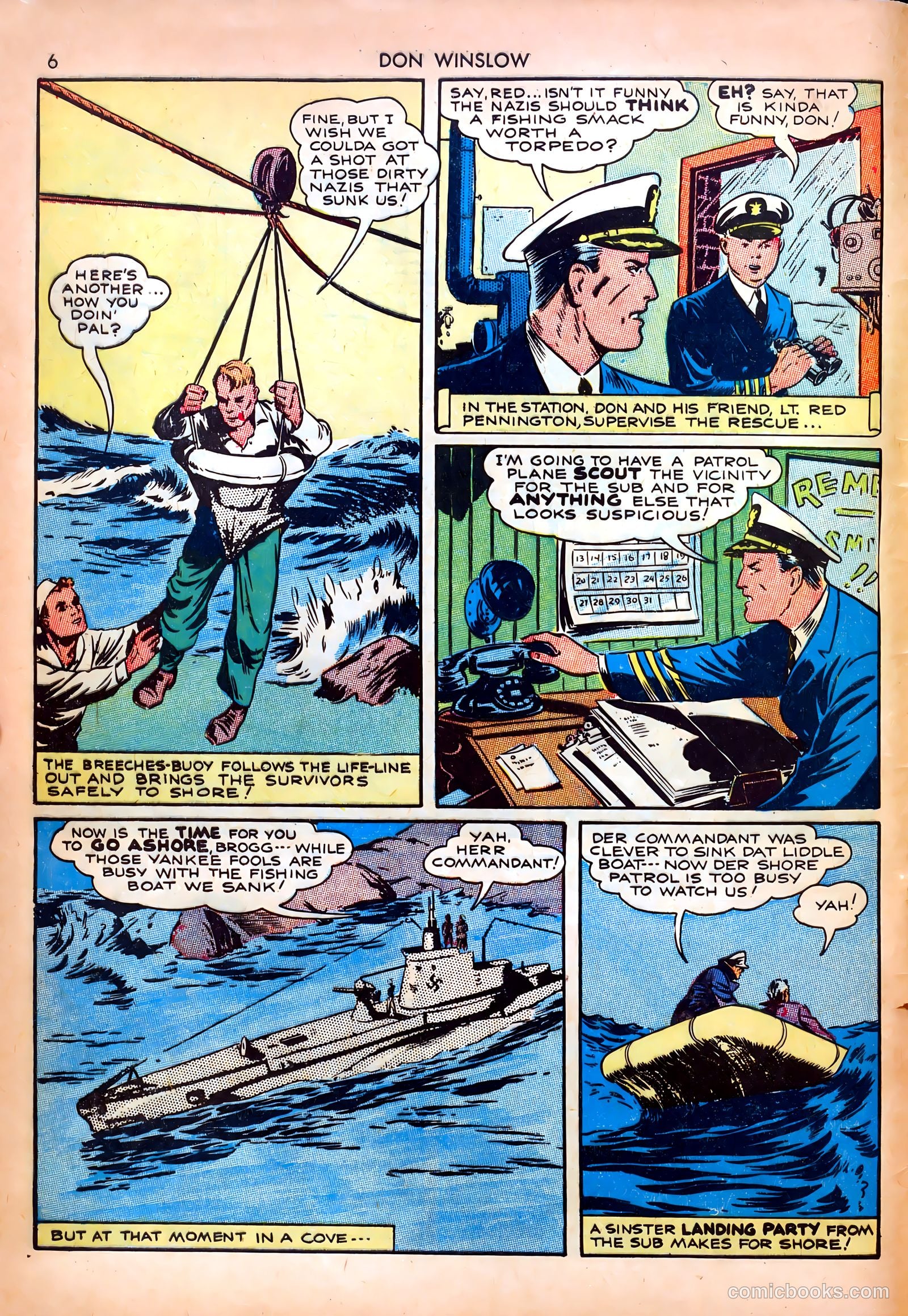 Don Winslow of the Navy #1 — page 6 of 68