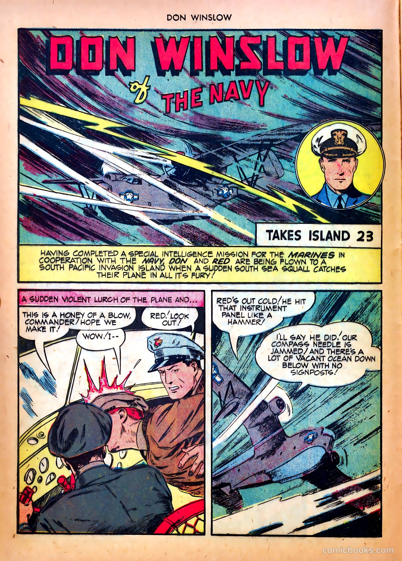Don Winslow of the Navy #15 — page 16 of 52