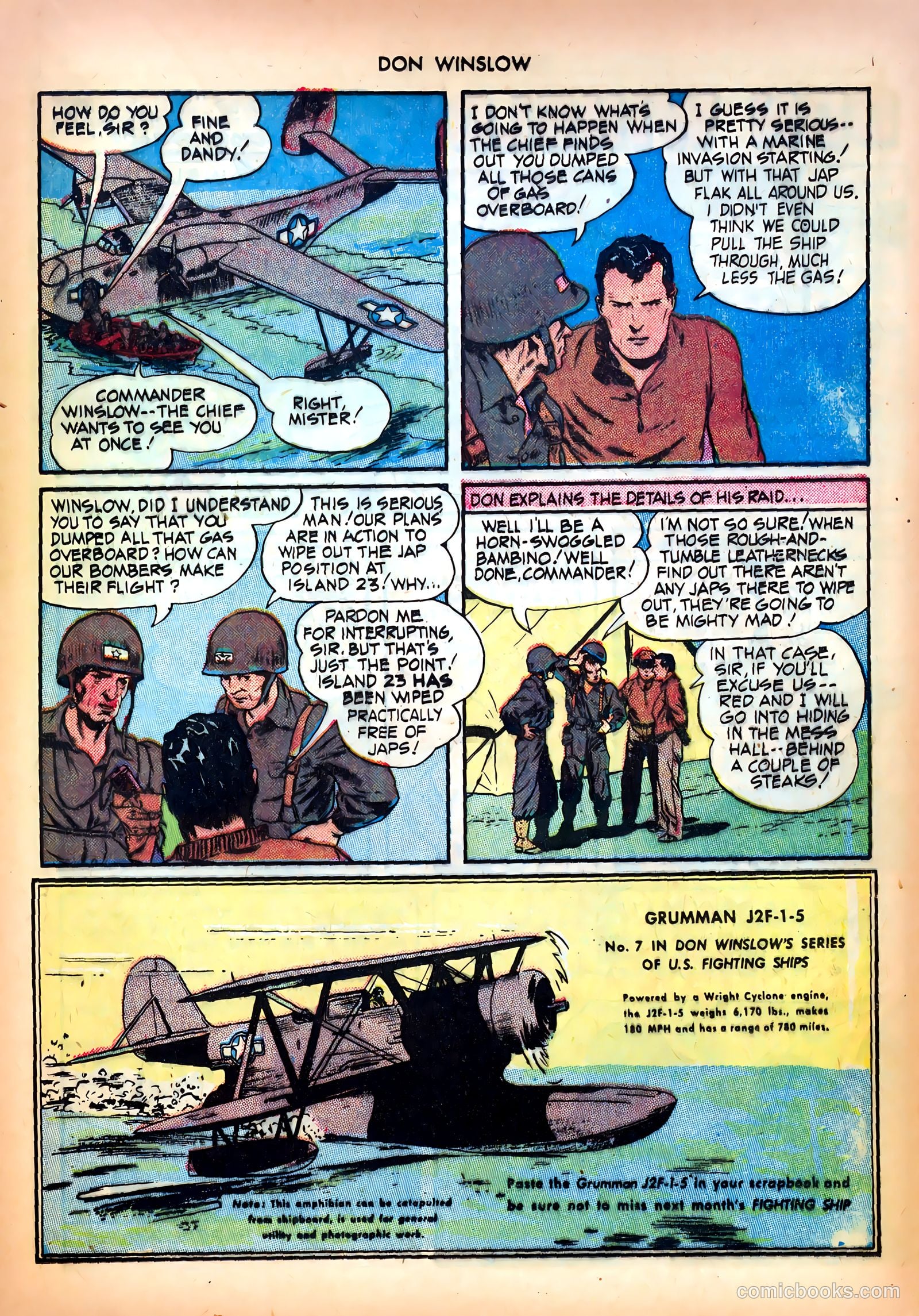 Don Winslow of the Navy #15 — page 23 of 52