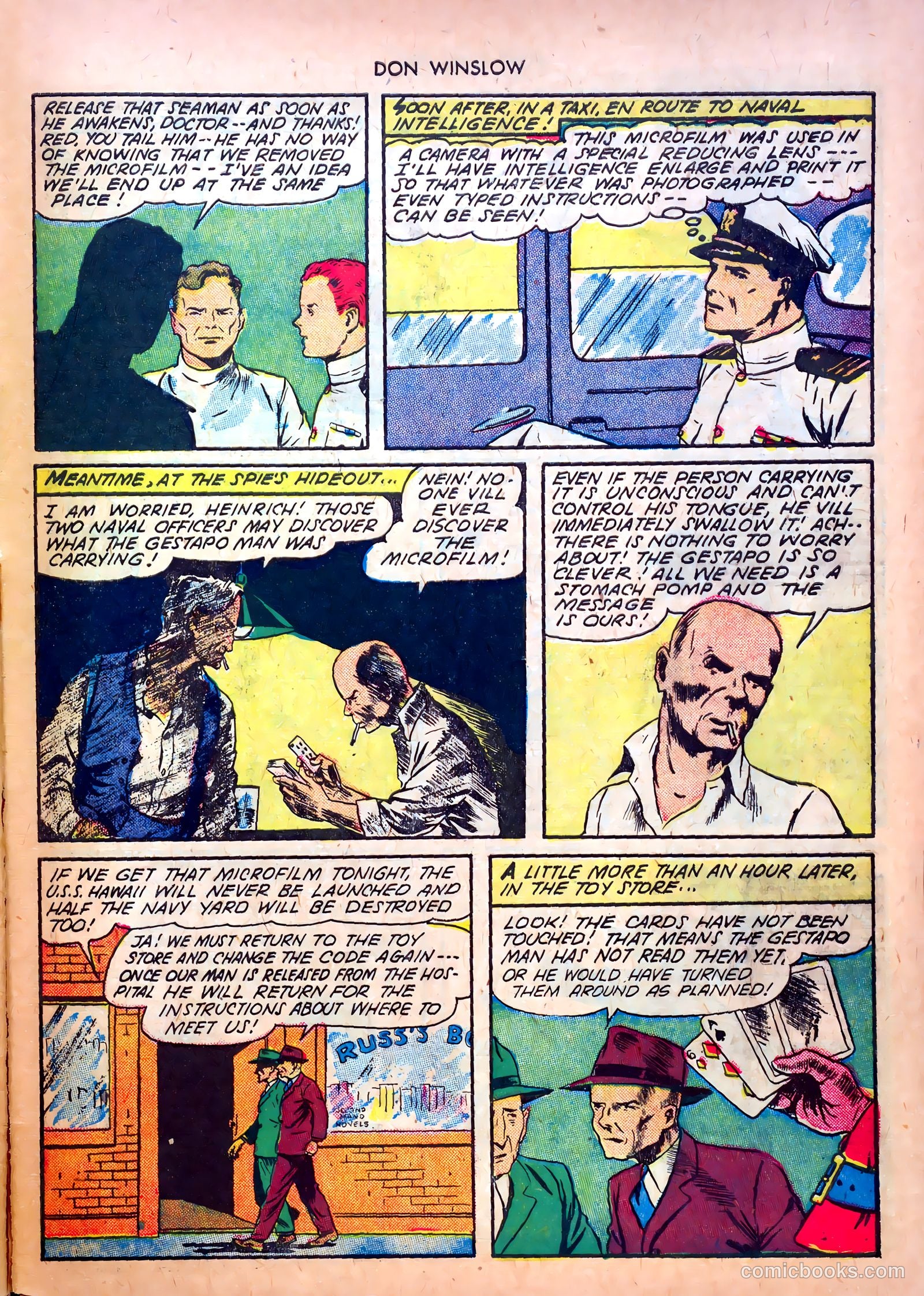 Don Winslow of the Navy #15 — page 45 of 52