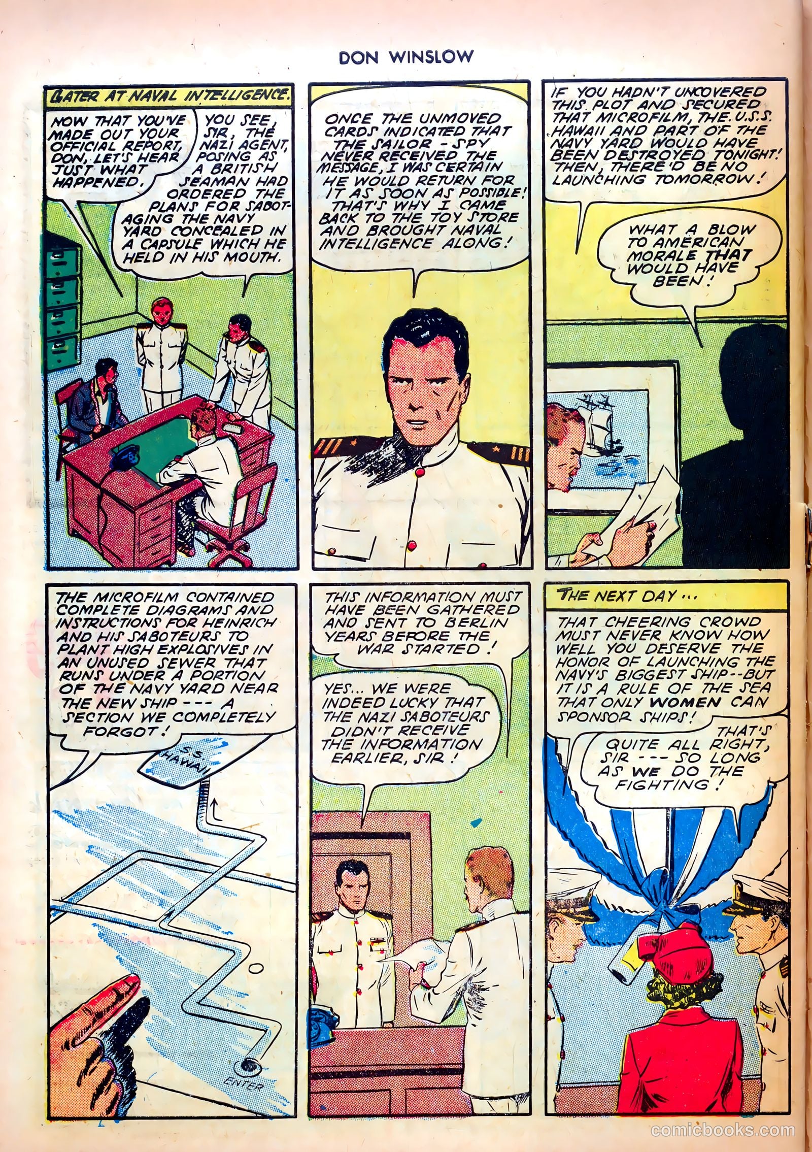 Don Winslow of the Navy #15 — page 48 of 52