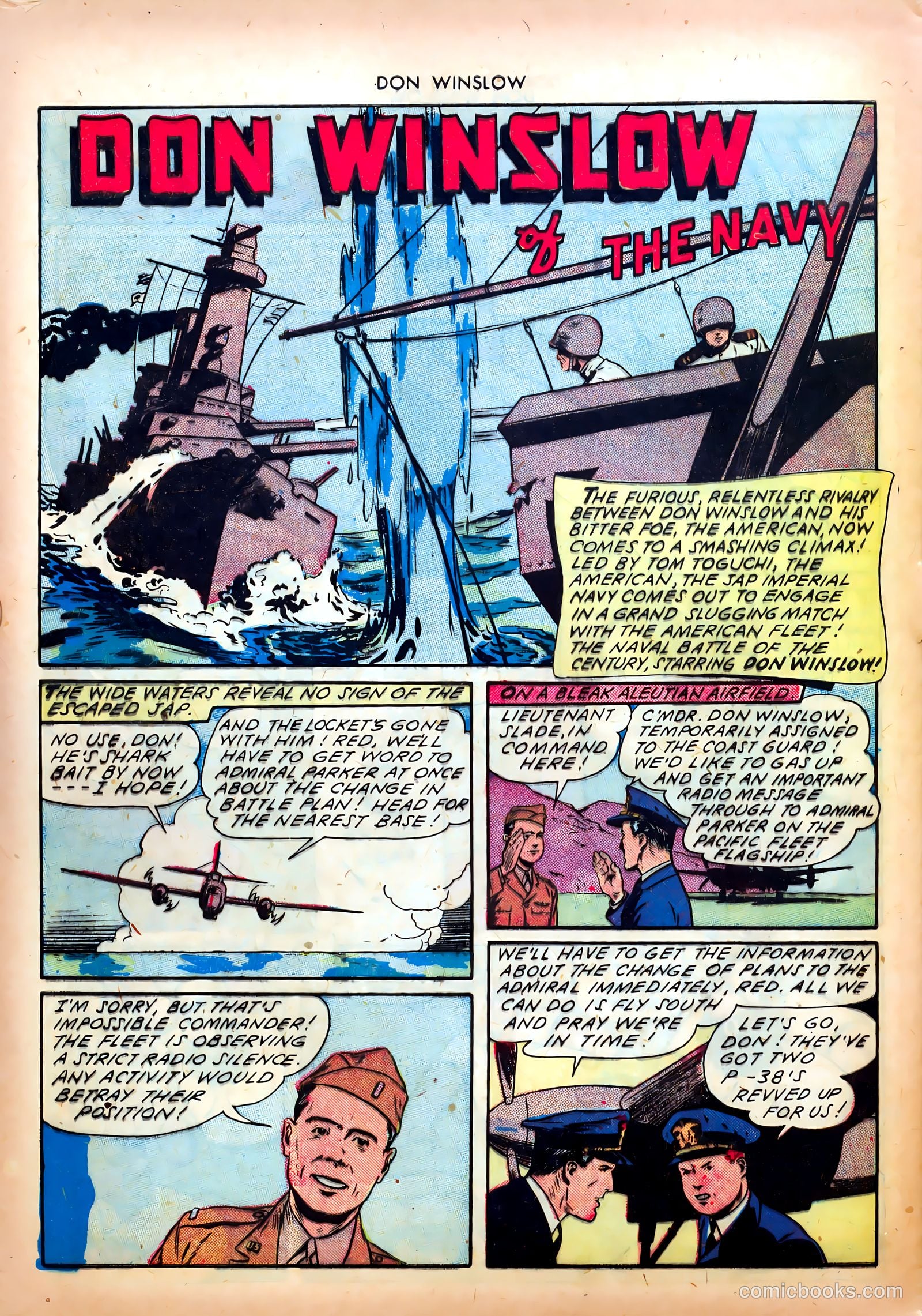 Don Winslow of the Navy #16 — page 40 of 52