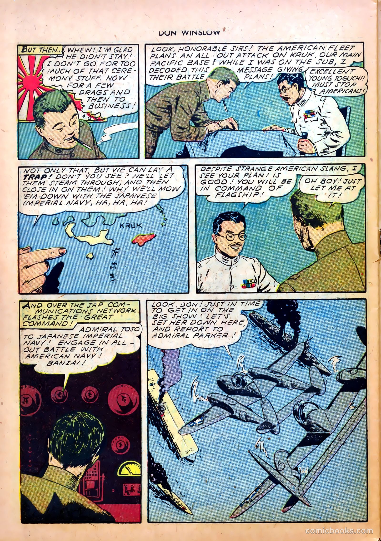 Don Winslow of the Navy #16 — page 42 of 52