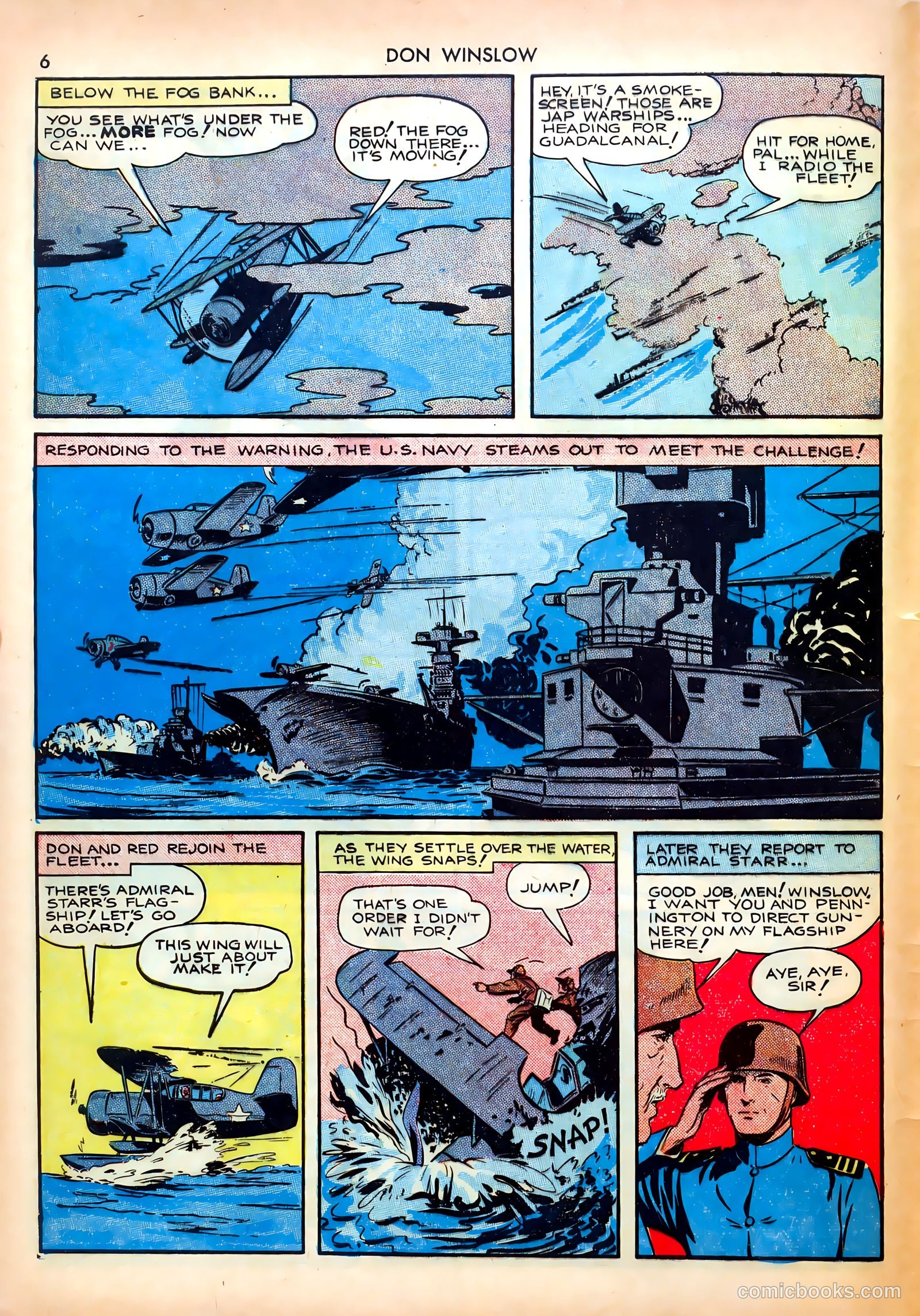 Don Winslow of the Navy #2 — page 6 of 68