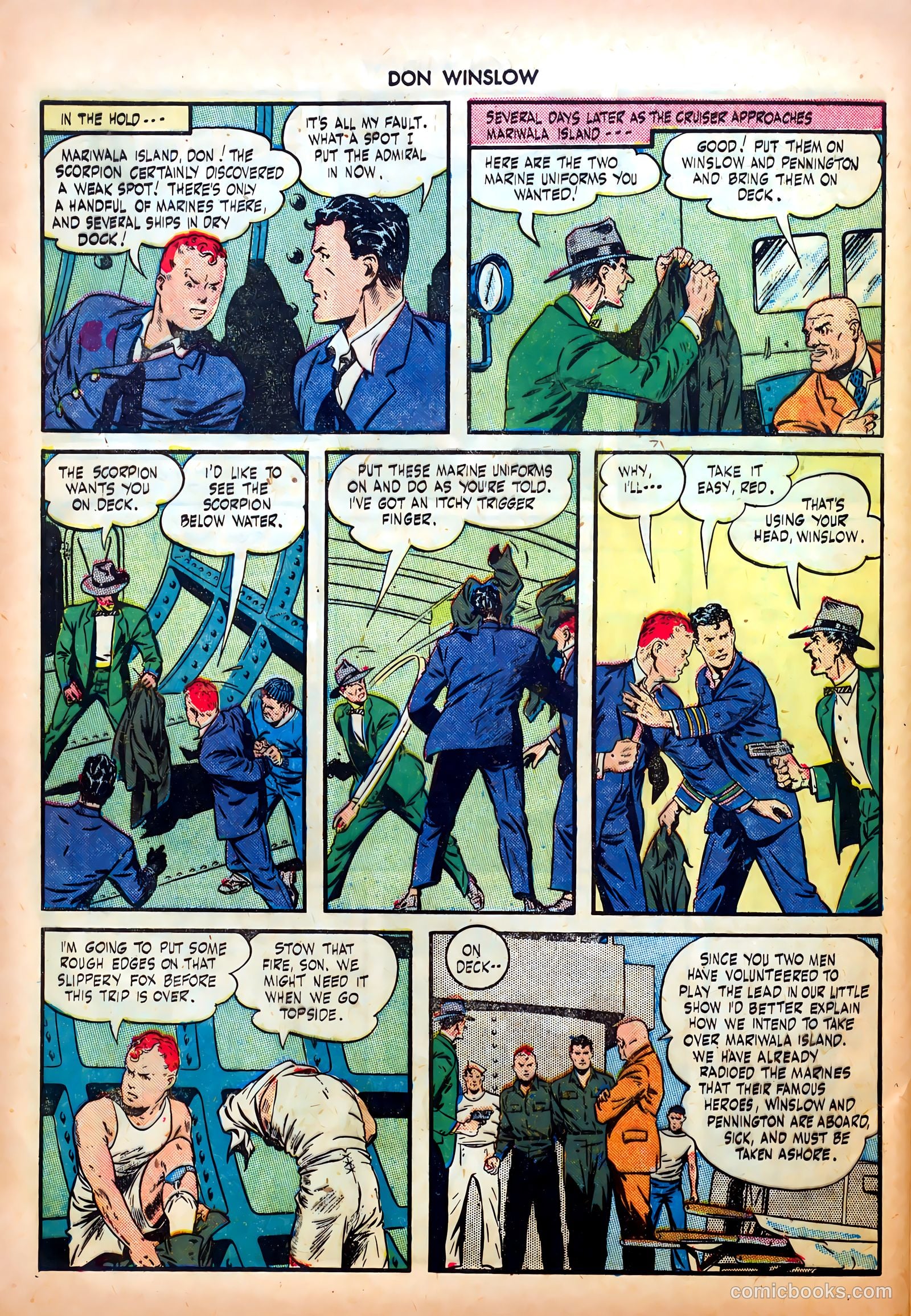 Don Winslow of the Navy #26 — page 28 of 36
