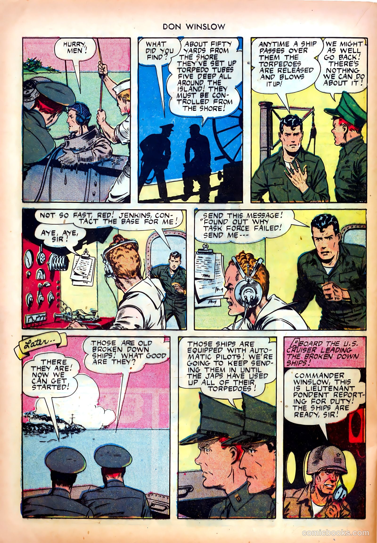 Don Winslow of the Navy #27 — page 23 of 35