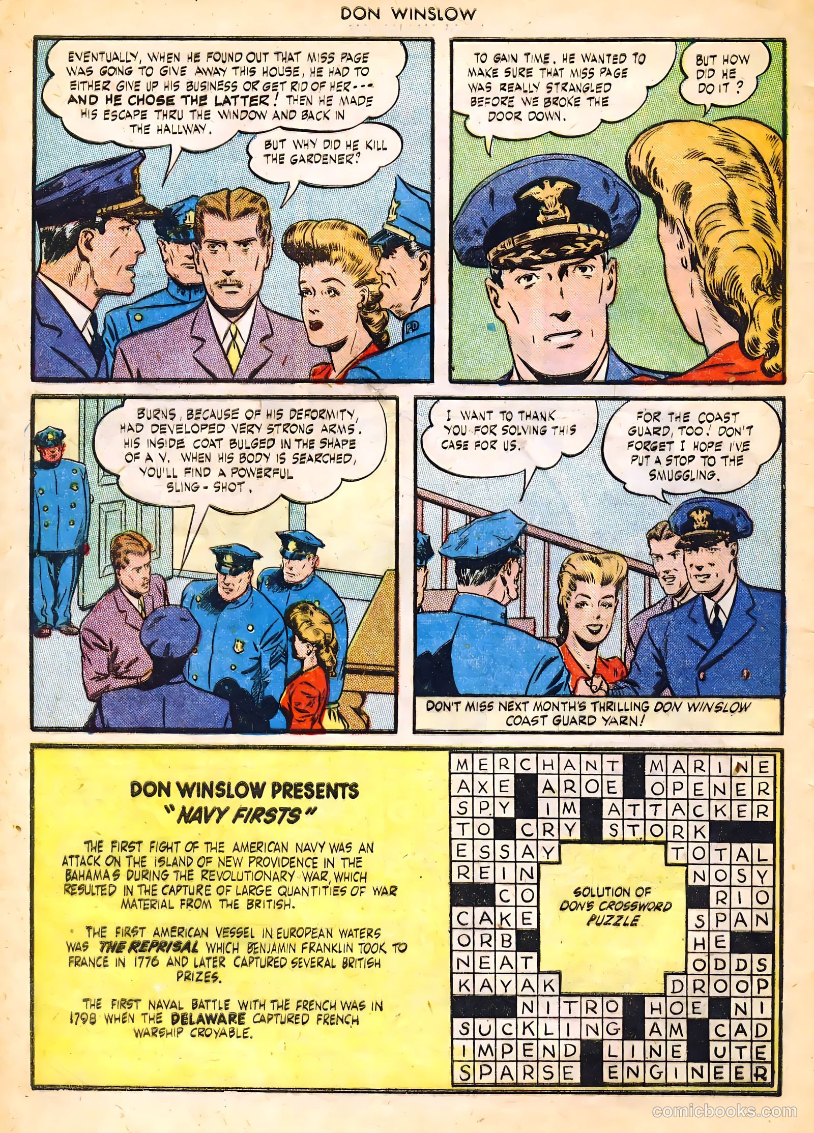 Don Winslow of the Navy #28 — page 32 of 36
