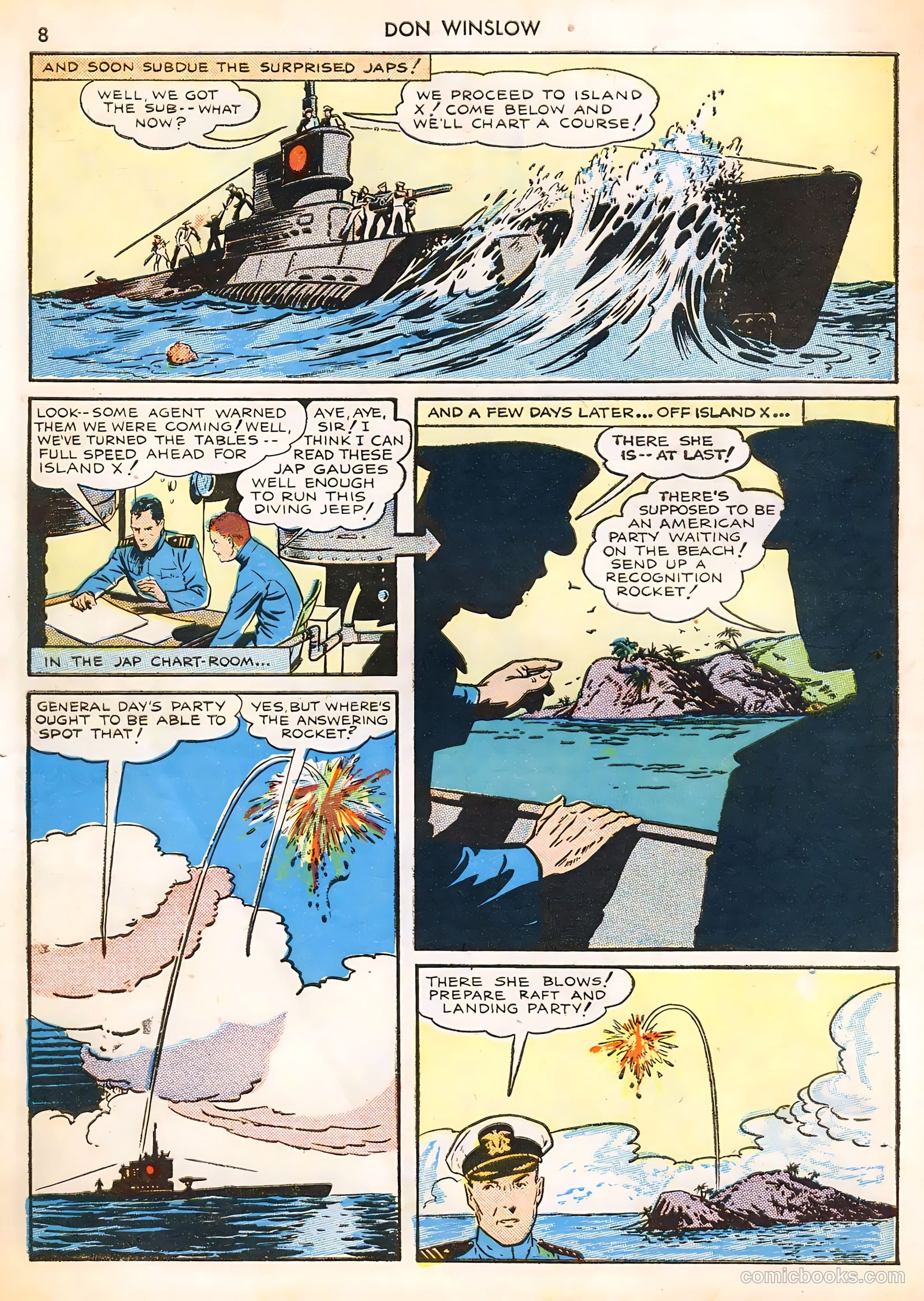 Don Winslow of the Navy #3 — page 8 of 68