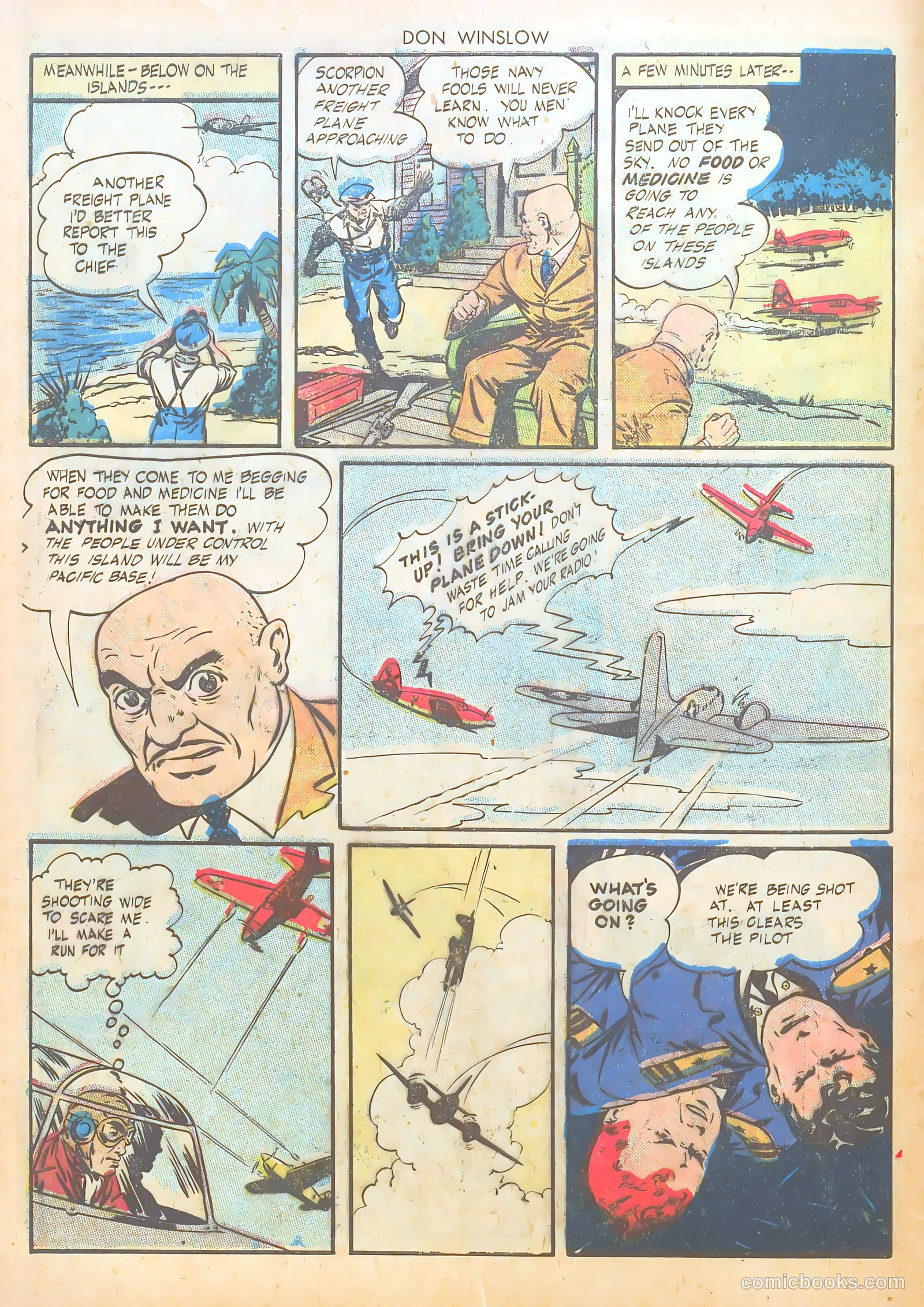 Don Winslow of the Navy #33 — page 6 of 53