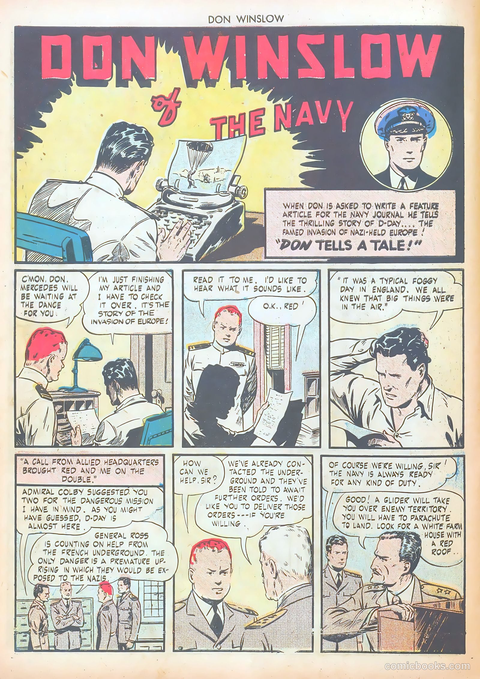 Don Winslow of the Navy #33 — page 40 of 53