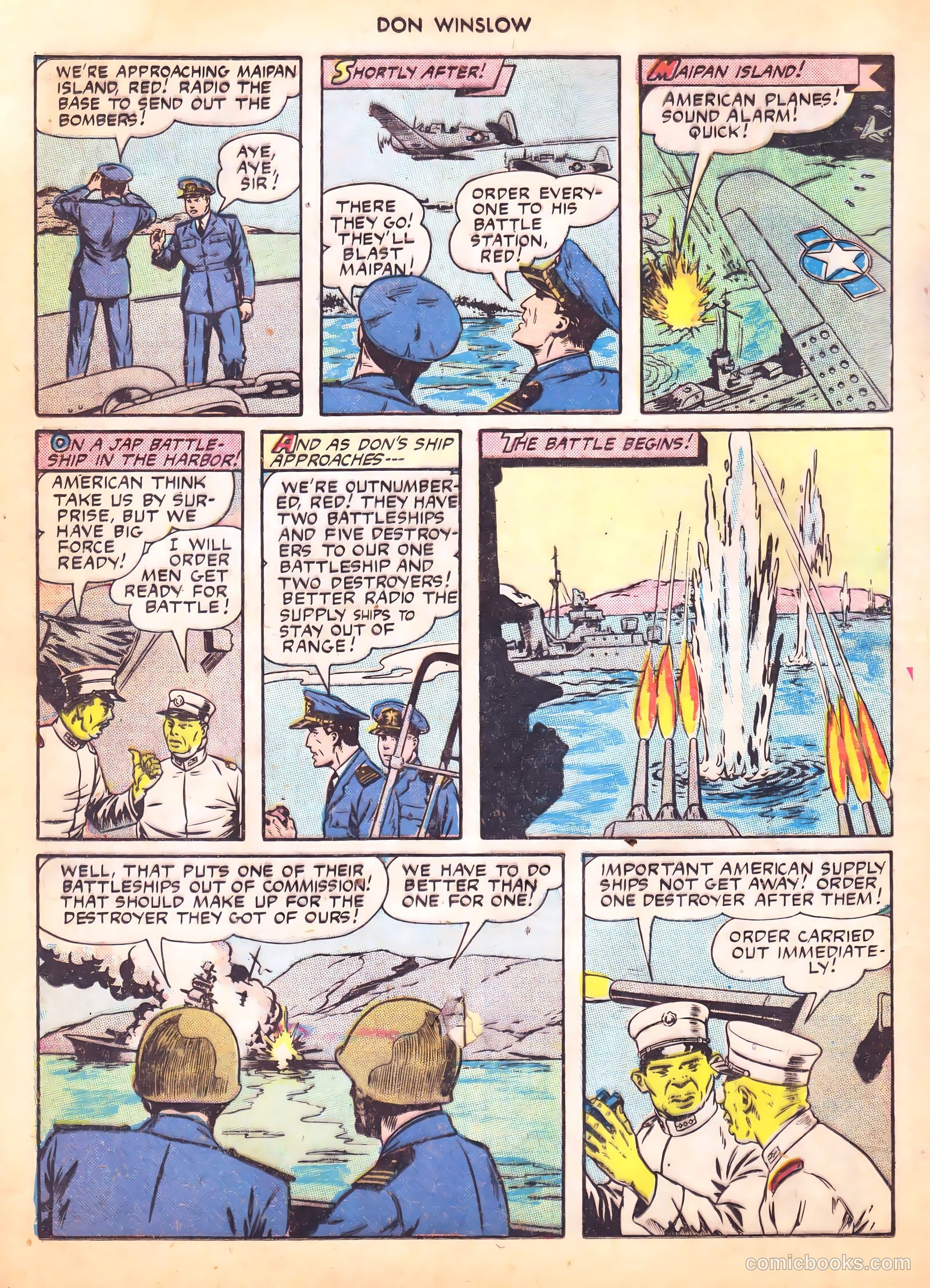 Don Winslow of the Navy #37 — page 16 of 52