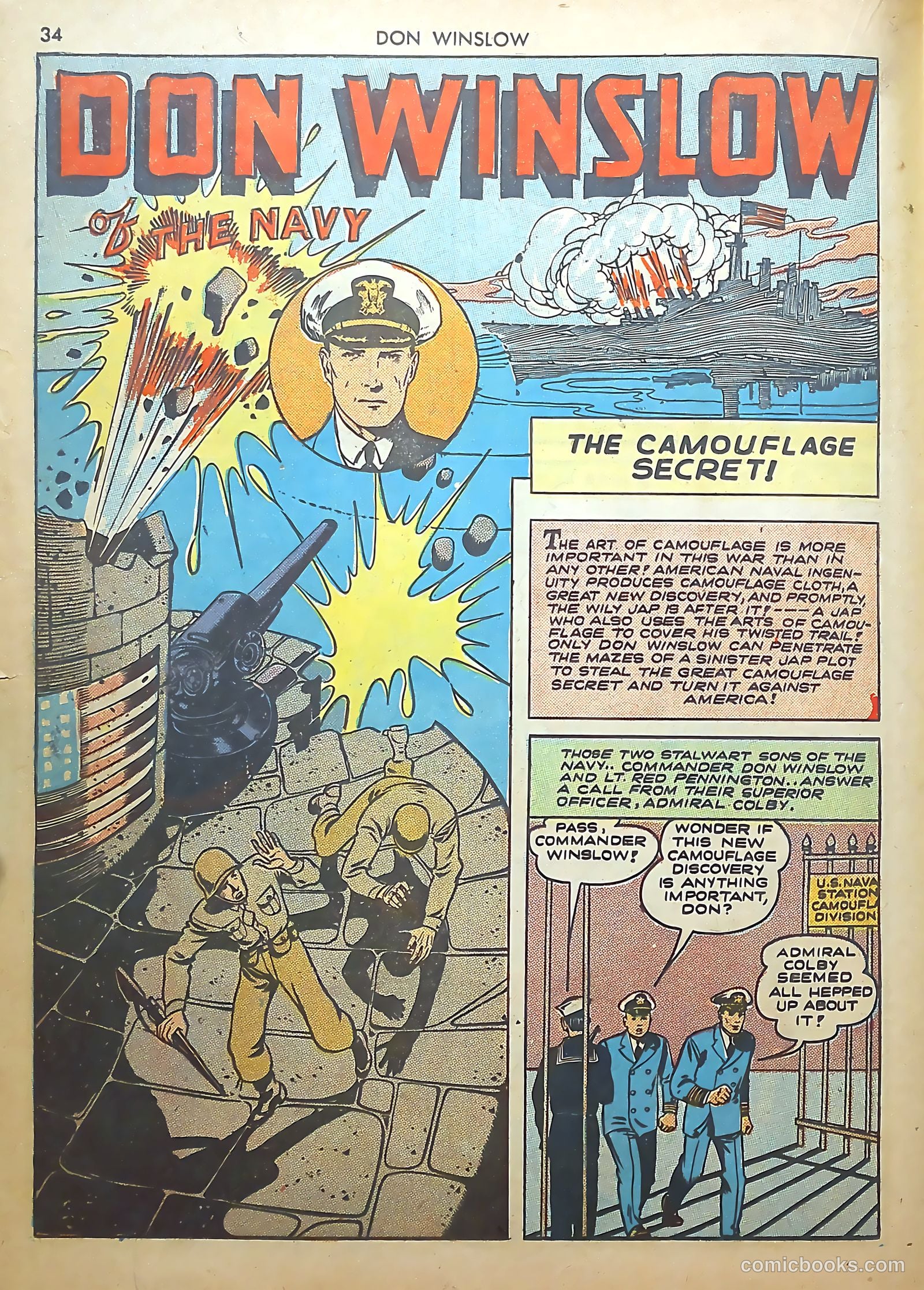 Don Winslow of the Navy #4 — page 34 of 68