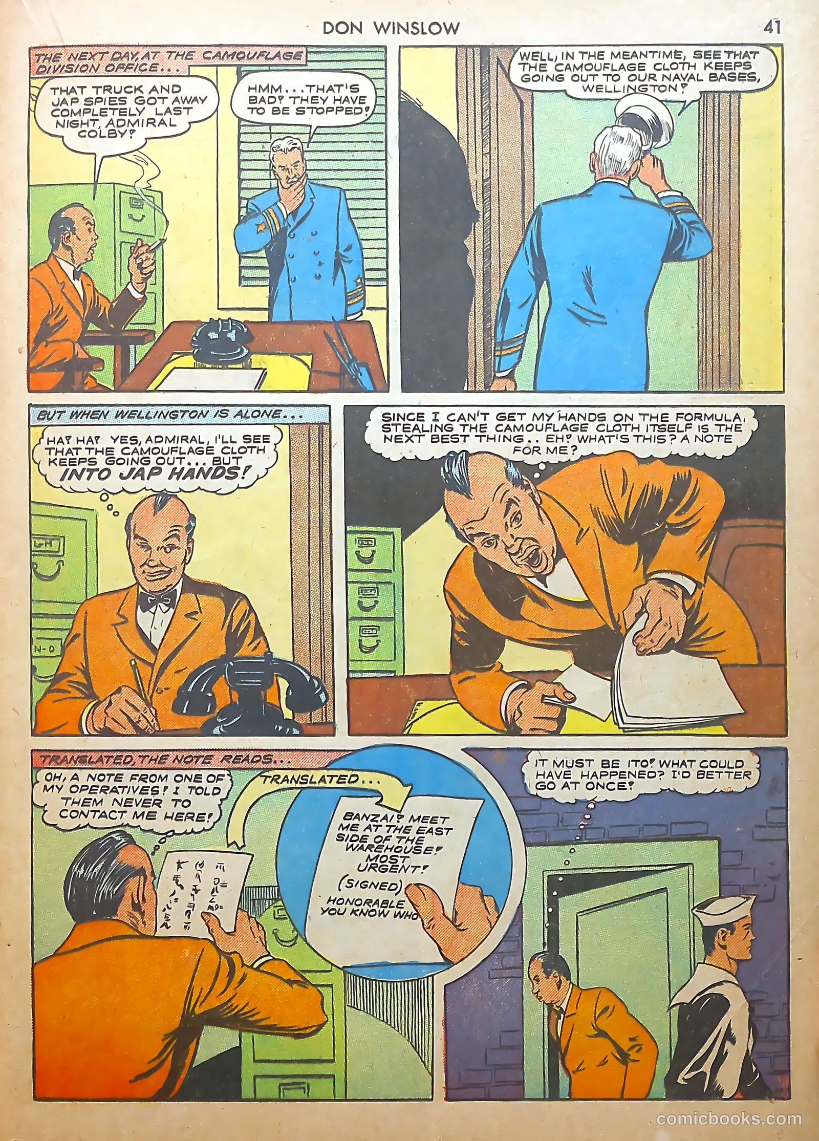 Don Winslow of the Navy #4 — page 41 of 68