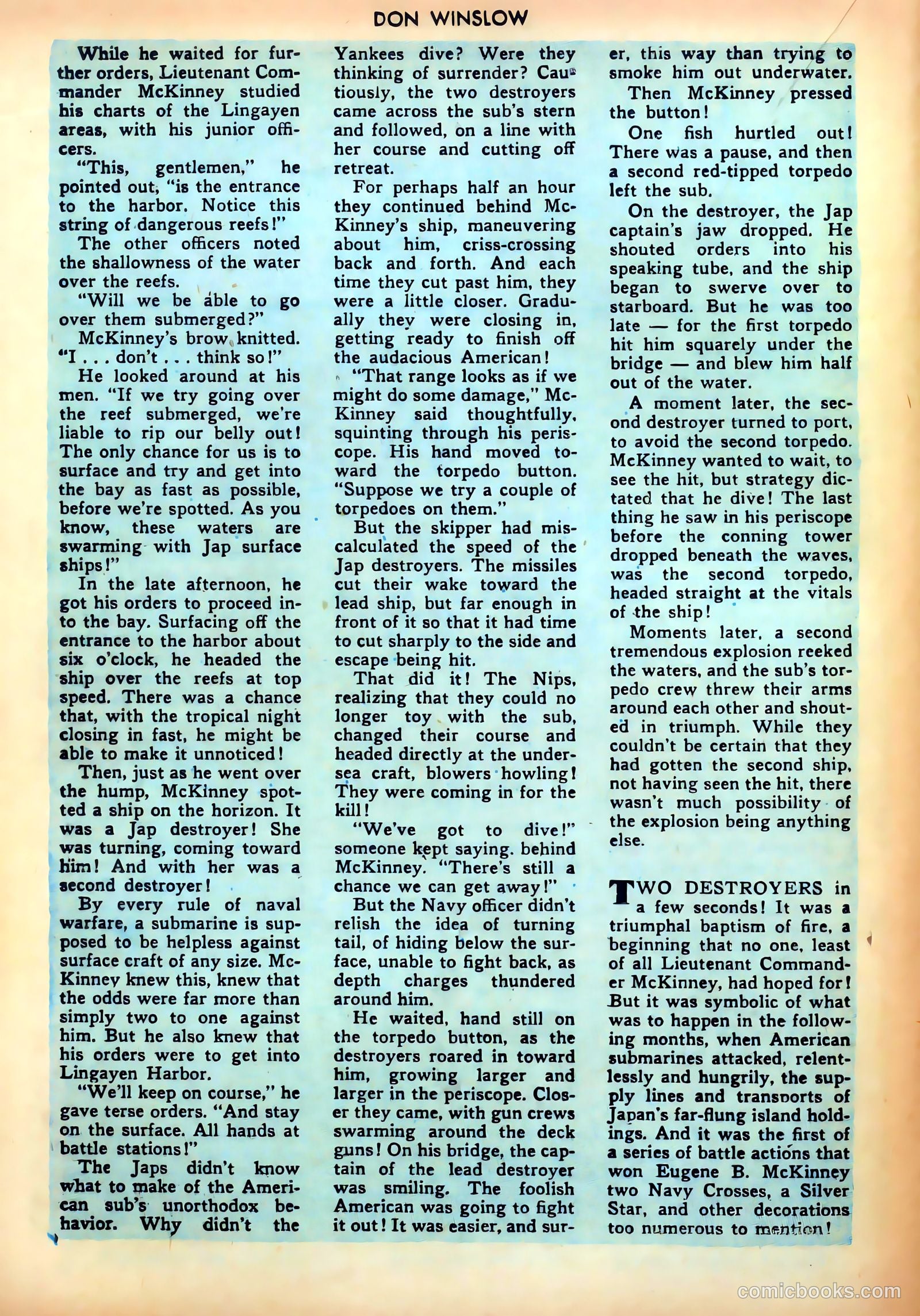 Don Winslow of the Navy #44 — page 36 of 52