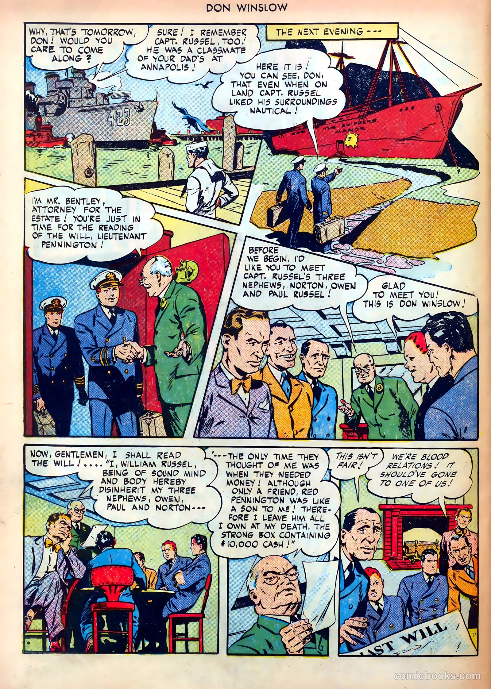 Don Winslow of the Navy #44 — page 42 of 52
