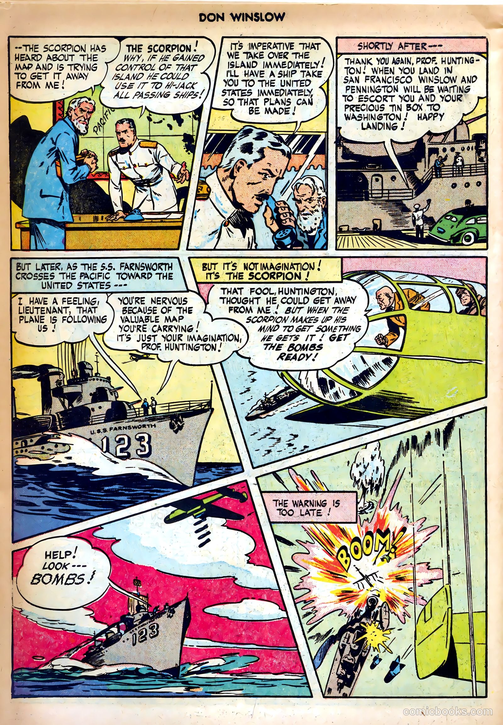 Don Winslow of the Navy #46 — page 42 of 52