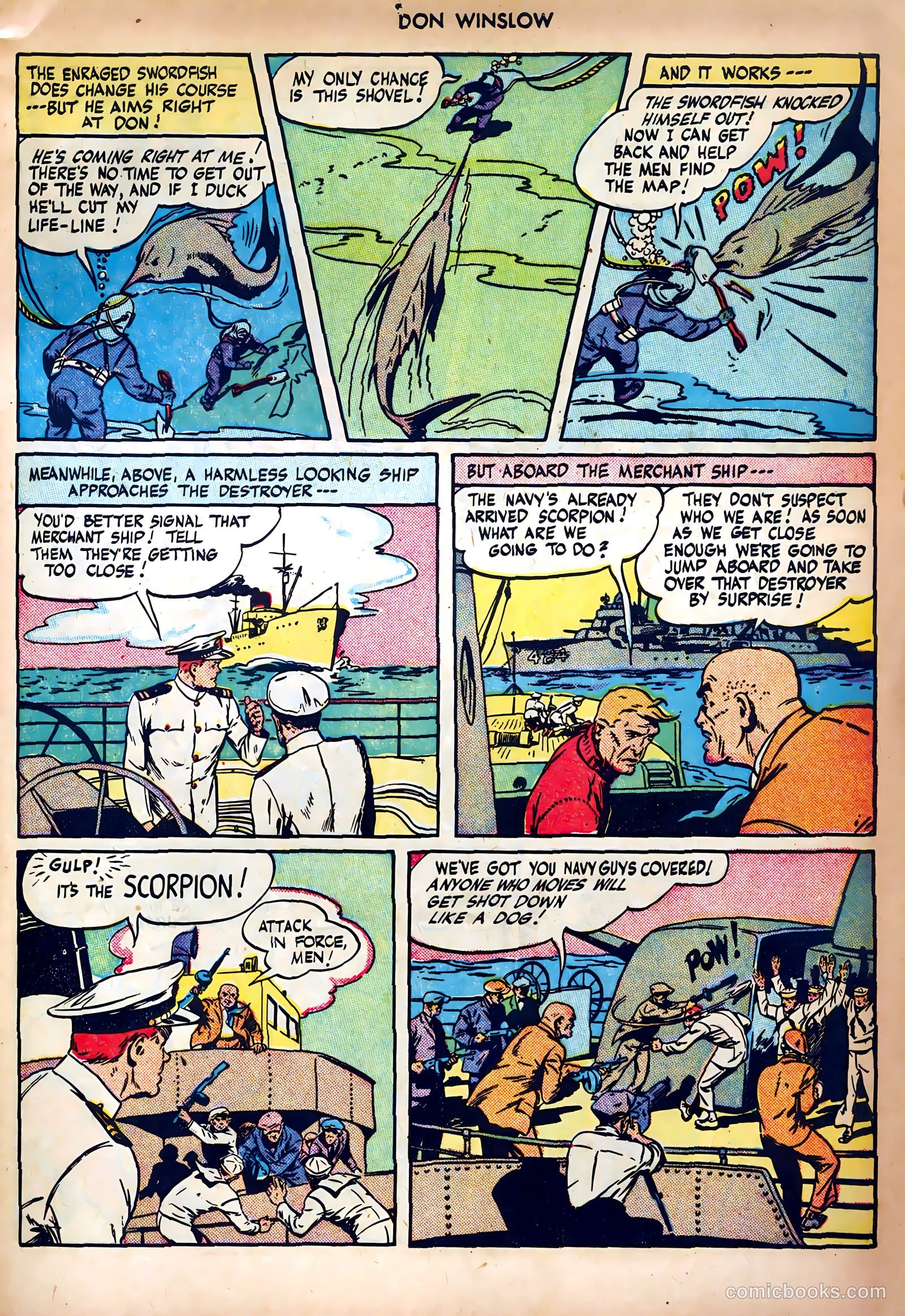 Don Winslow of the Navy #46 — page 45 of 52
