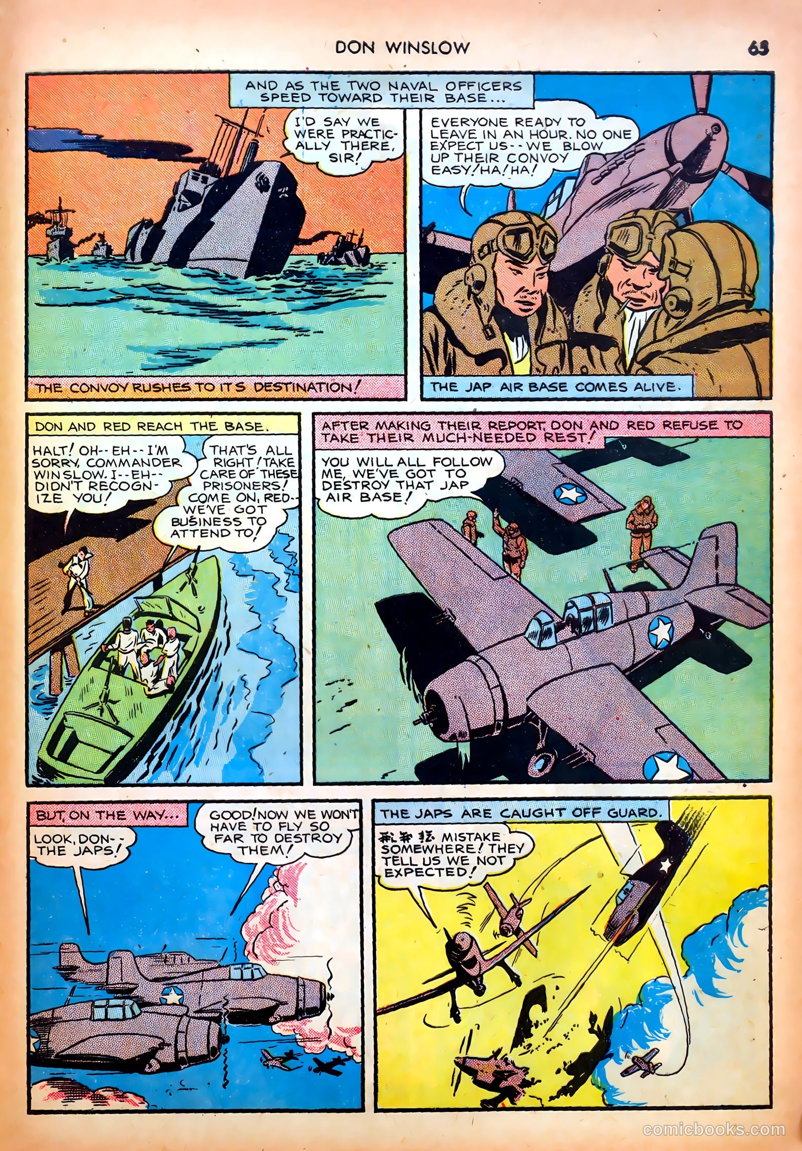 Don Winslow of the Navy #5 — page 65 of 68