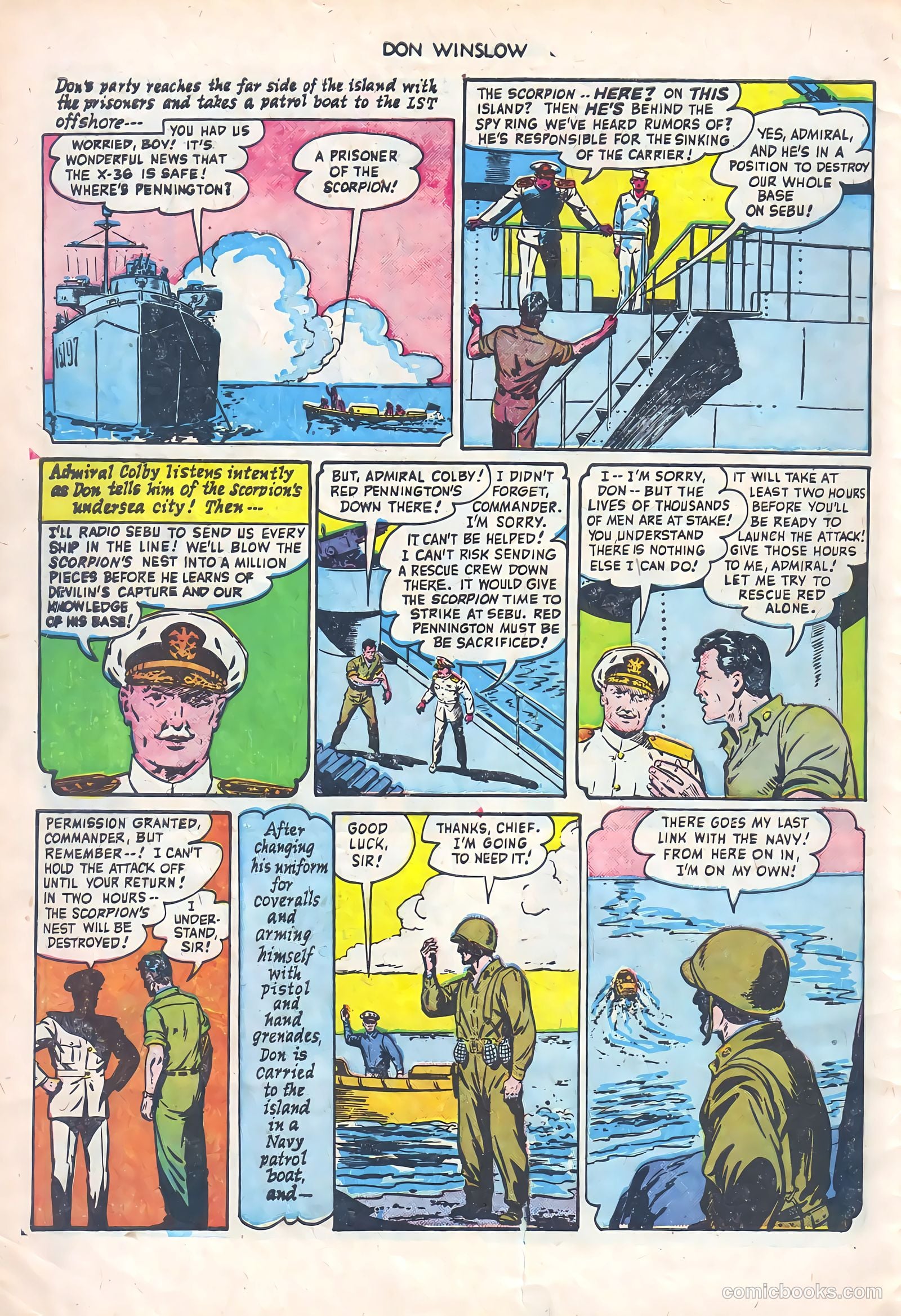 Don Winslow of the Navy #65 — page 30 of 36