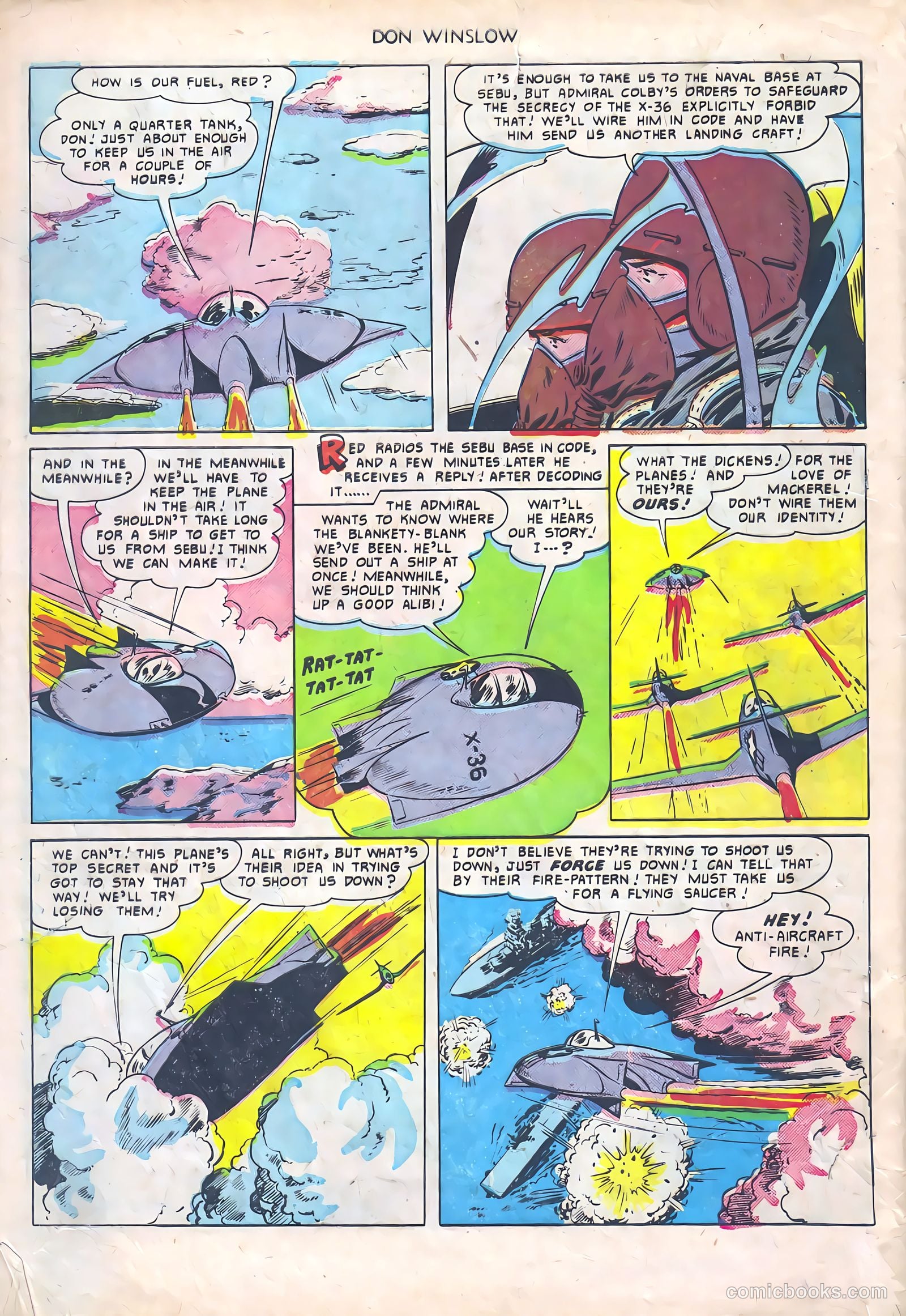 Don Winslow of the Navy #66 — page 32 of 36