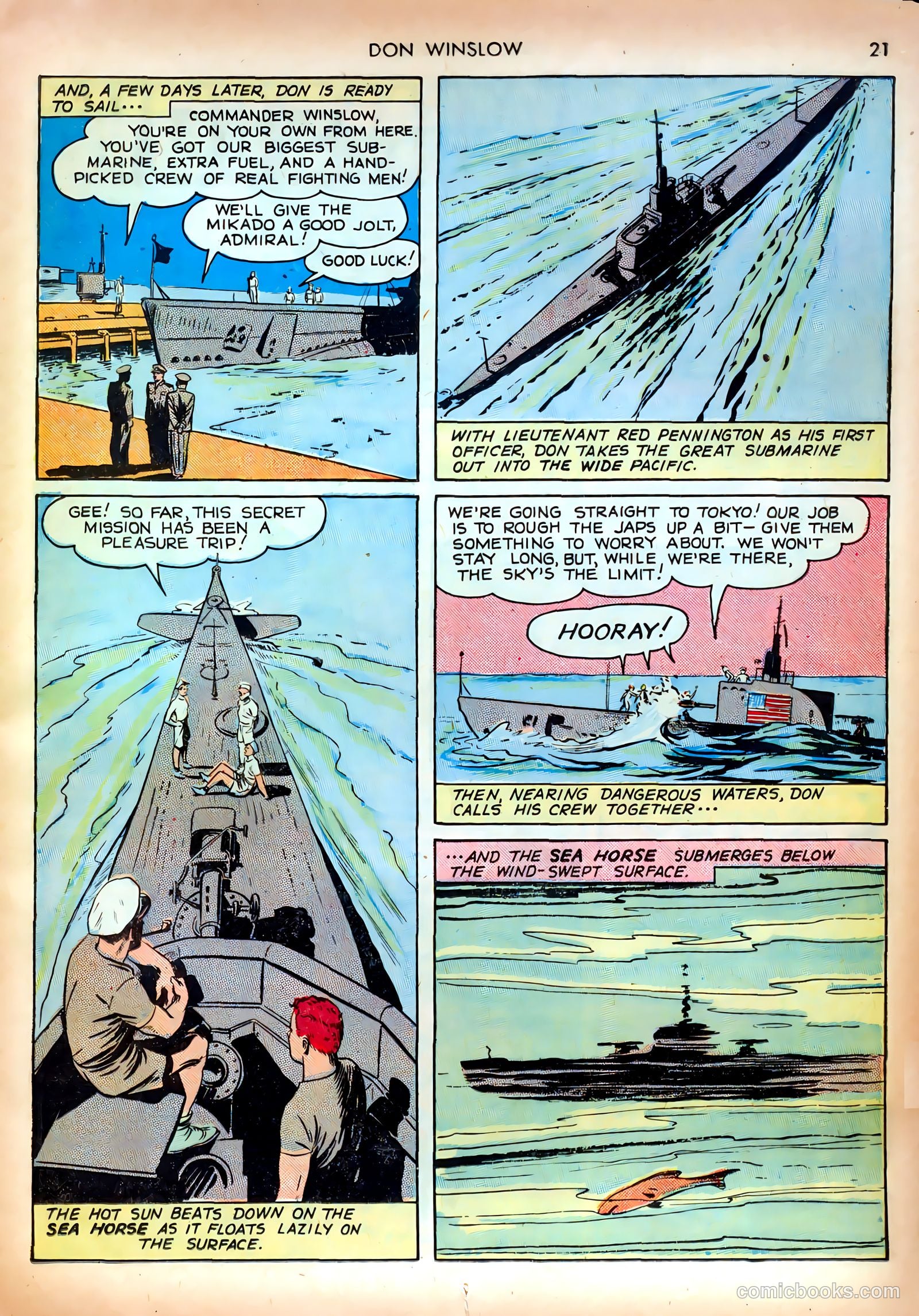 Don Winslow of the Navy #7 — page 21 of 68