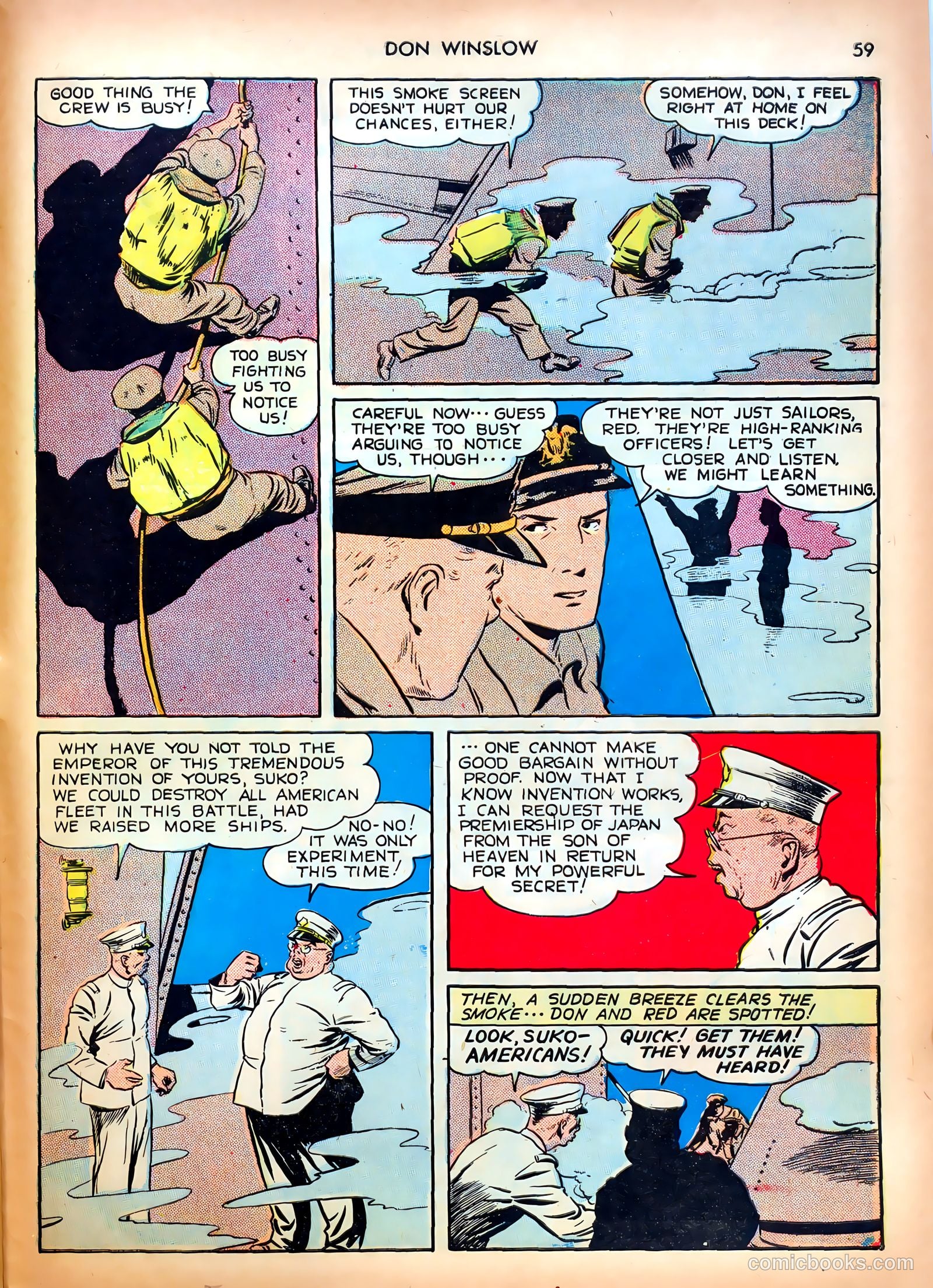 Don Winslow of the Navy #7 — page 59 of 68