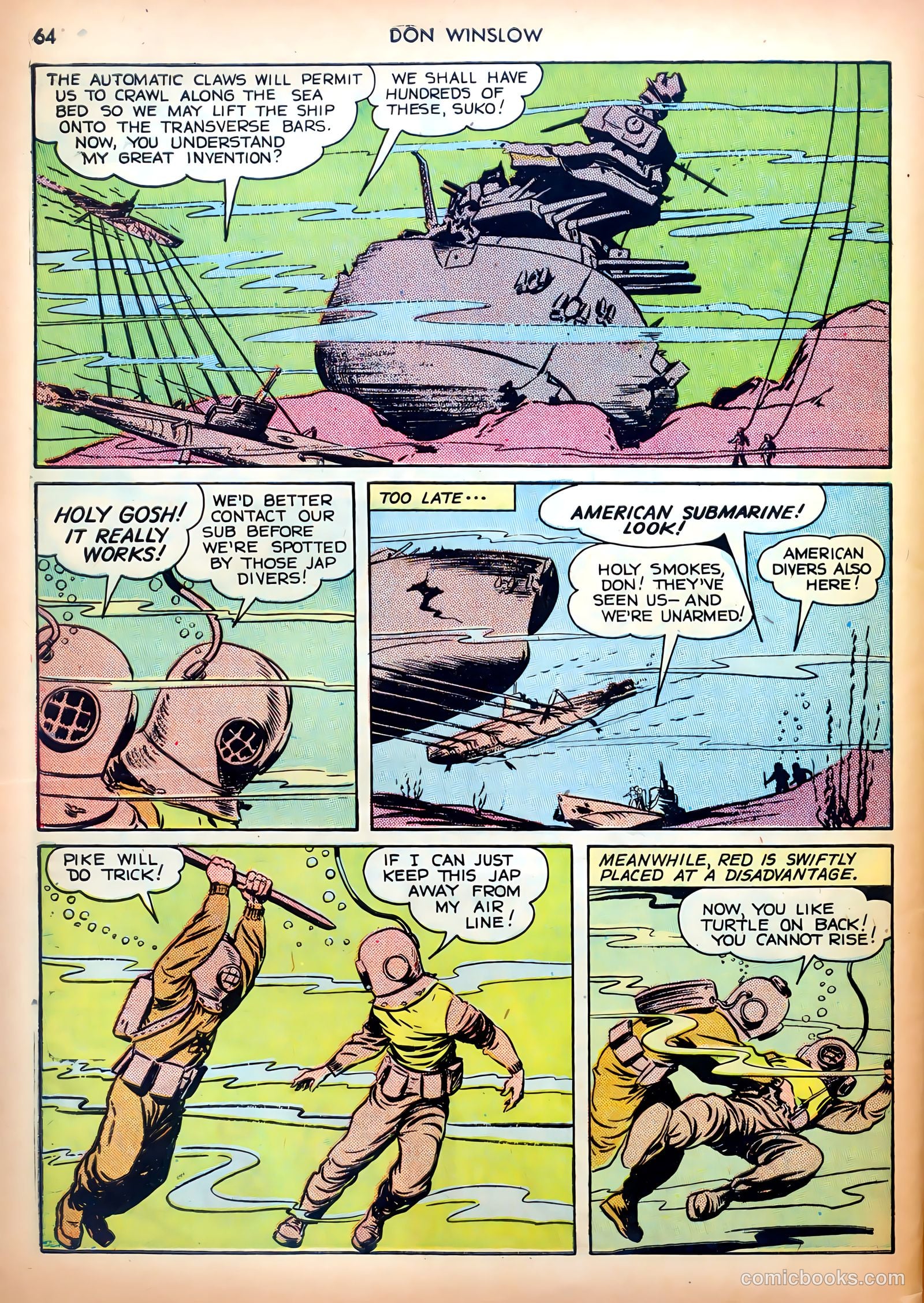 Don Winslow of the Navy #7 — page 64 of 68