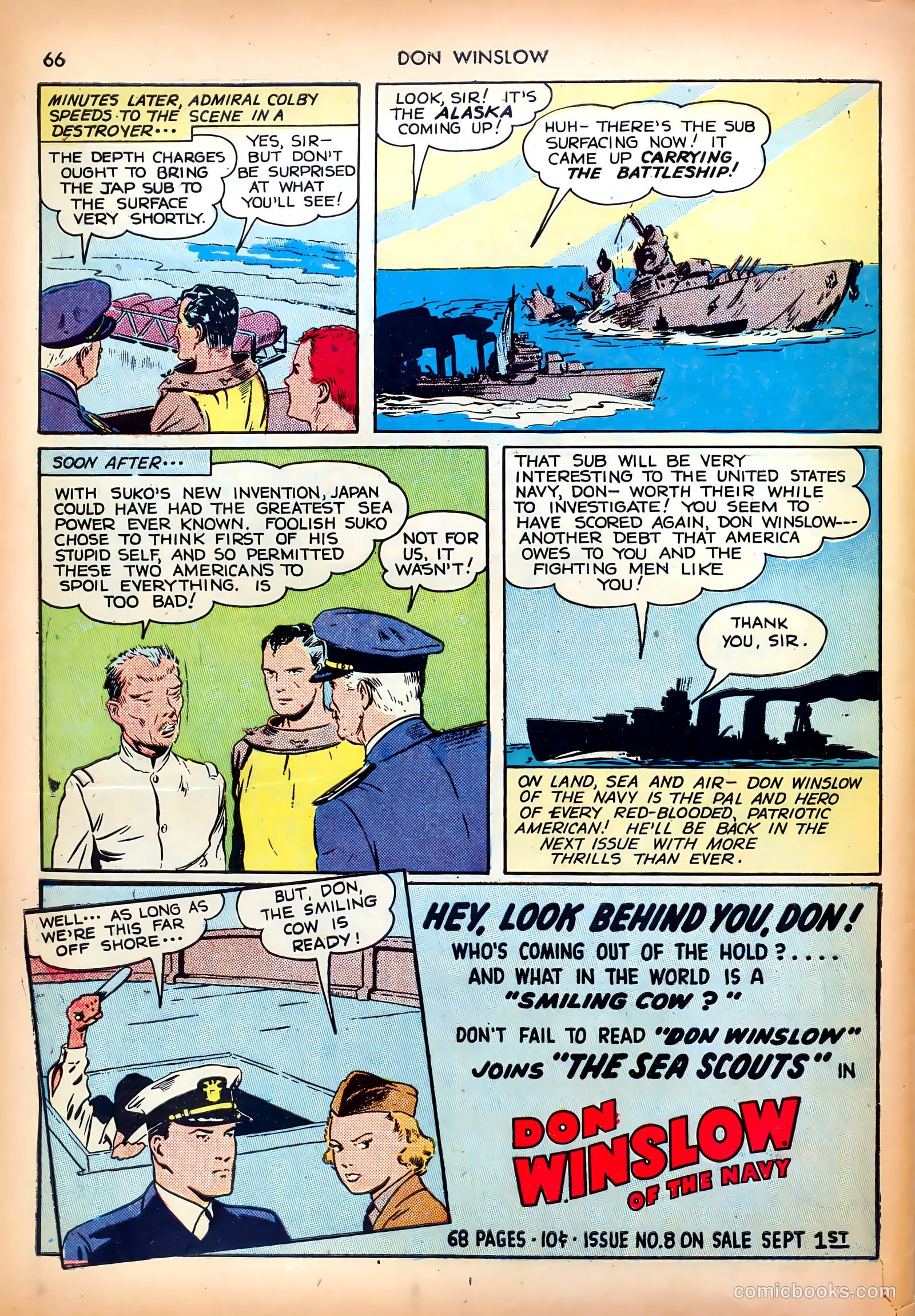 Don Winslow of the Navy #7 — page 66 of 68