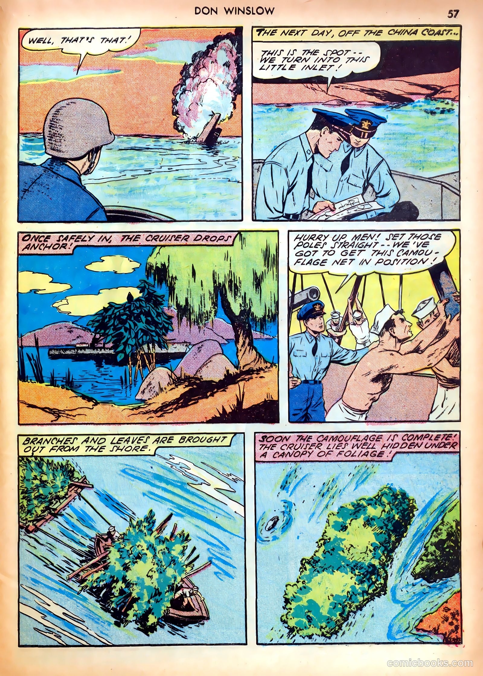 Don Winslow of the Navy #8 — page 57 of 68