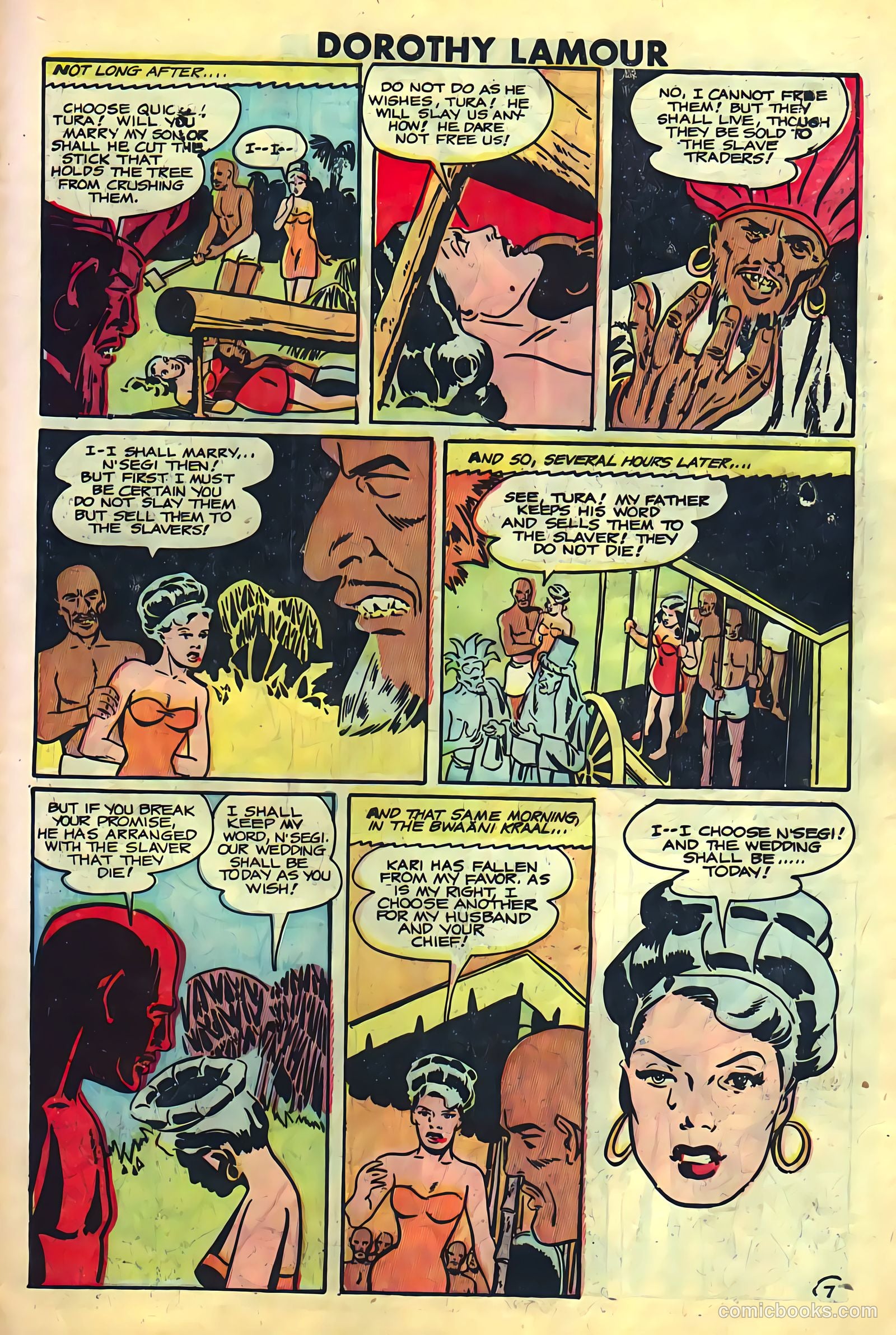 Dorothy Lamour #2 — page 31 of 36