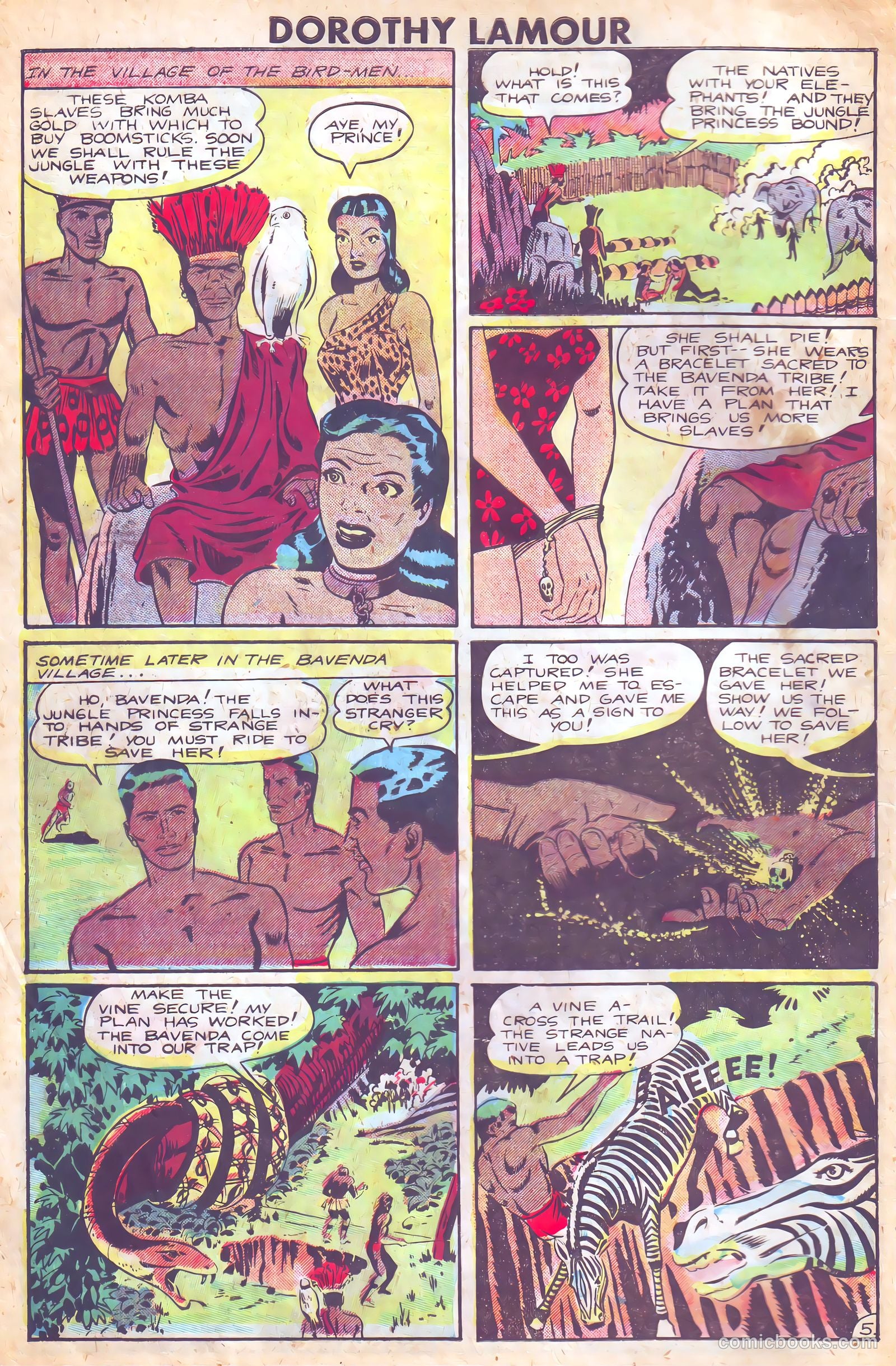Dorothy Lamour #3 — page 6 of 36