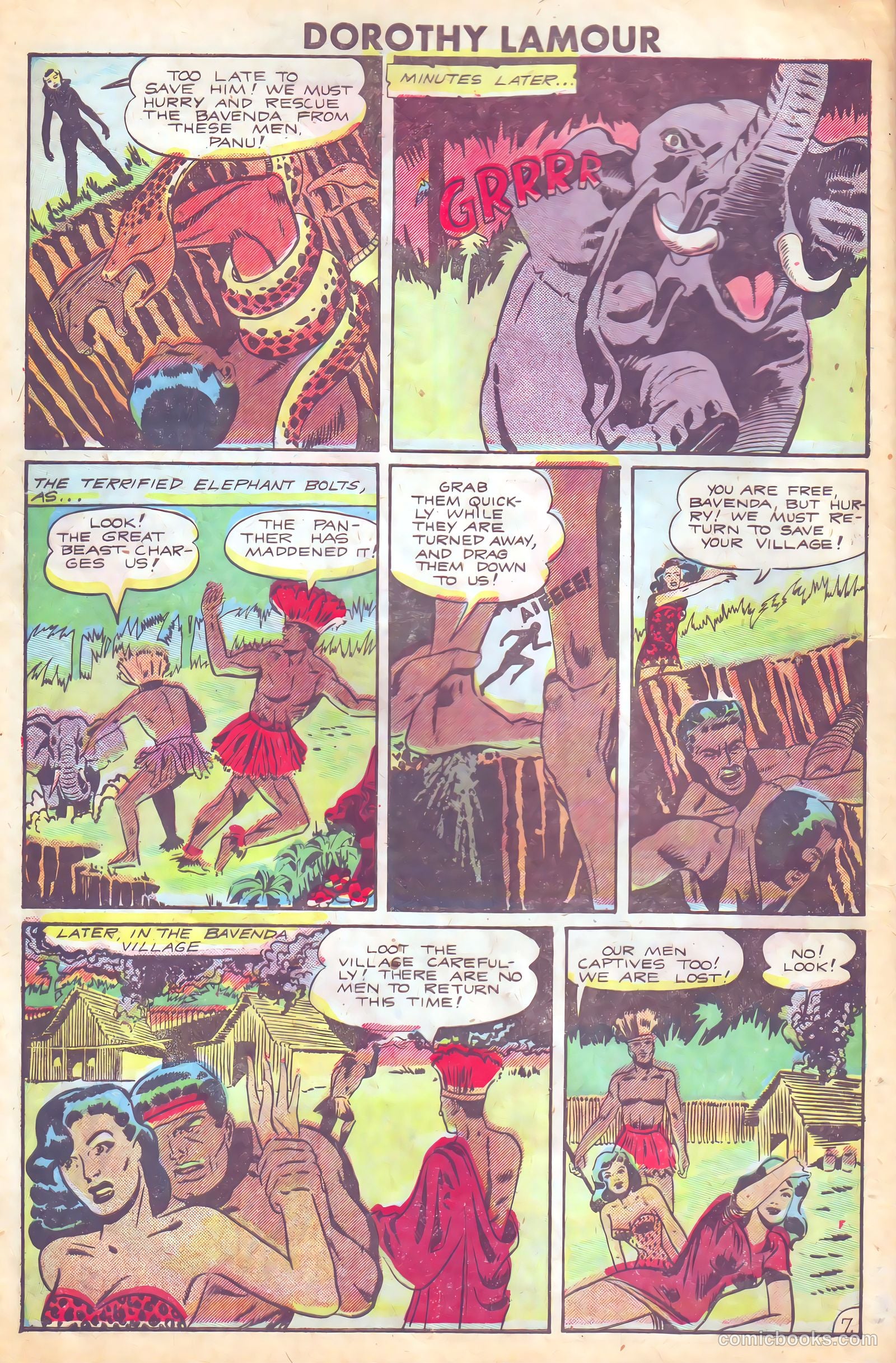 Dorothy Lamour #3 — page 8 of 36