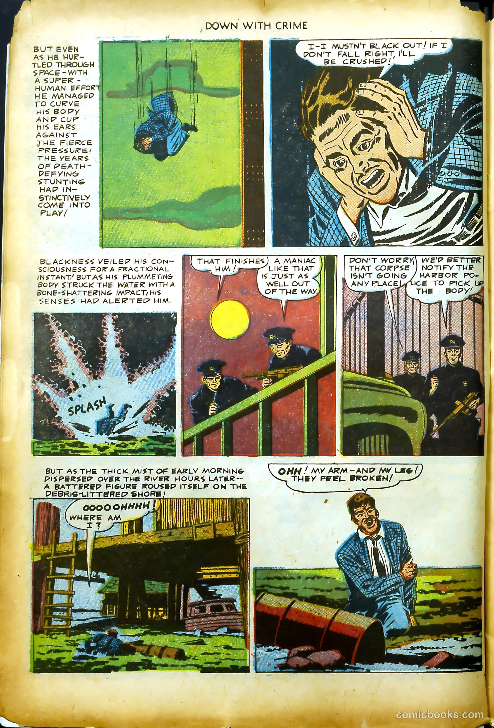 Down with Crime #1 — page 8 of 36