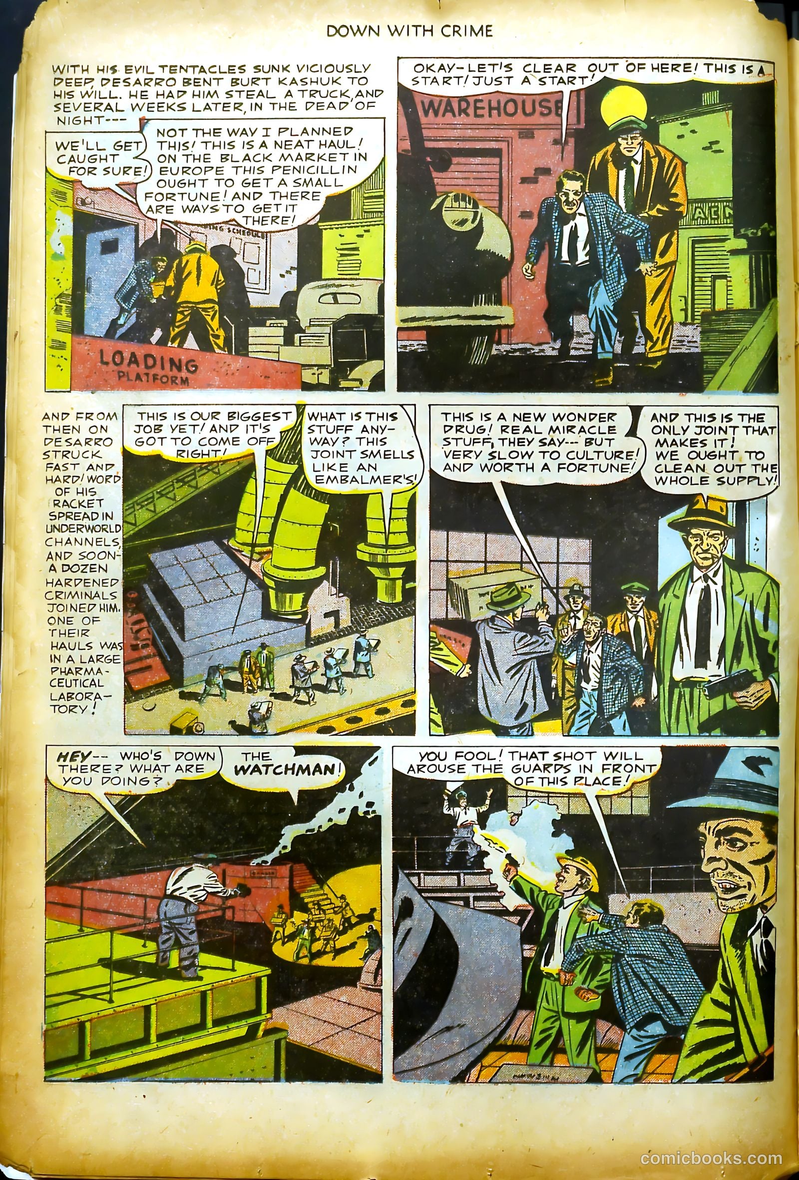 Down with Crime #1 — page 12 of 36