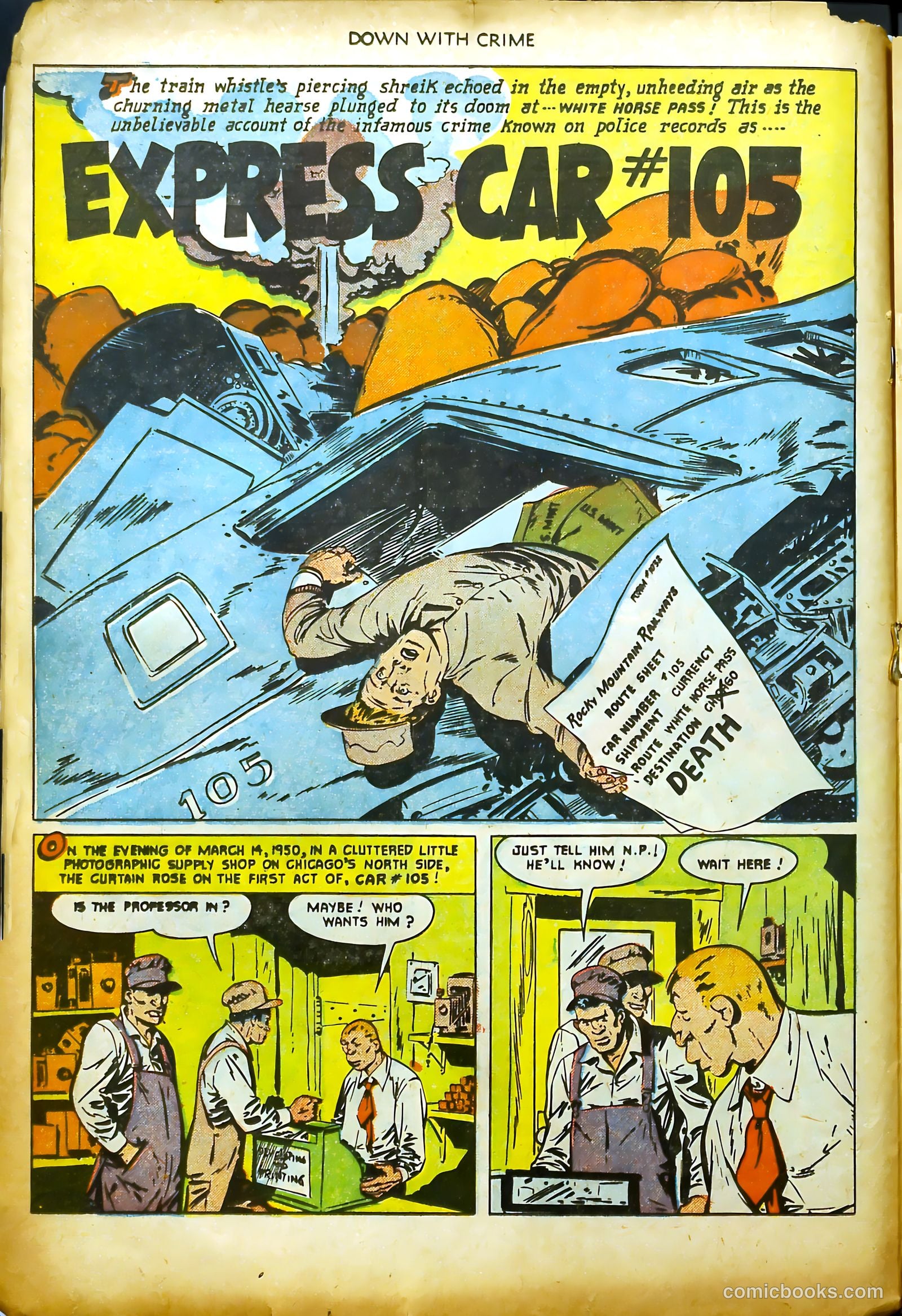 Down with Crime #1 — page 16 of 36