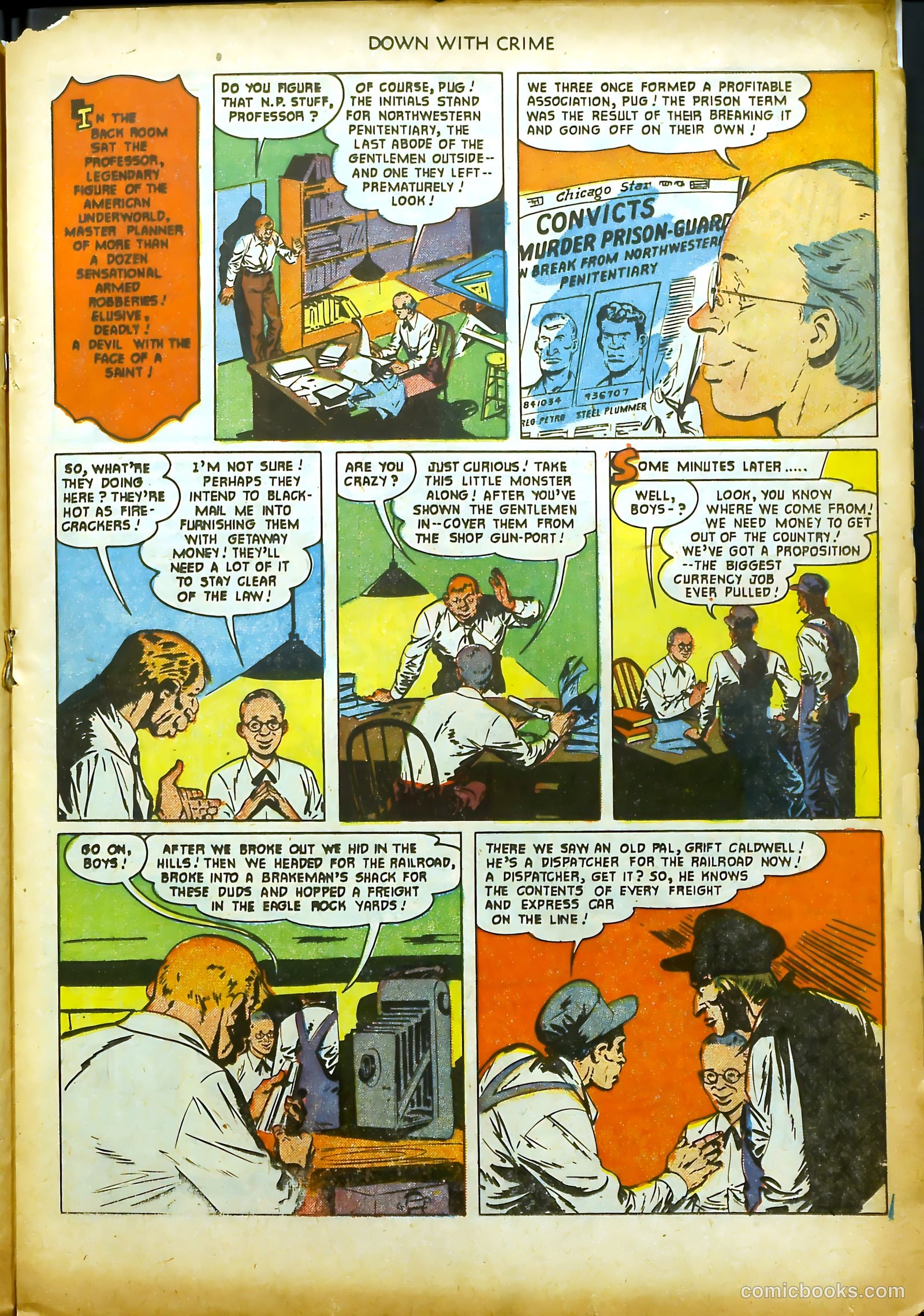 Down with Crime #1 — page 17 of 36