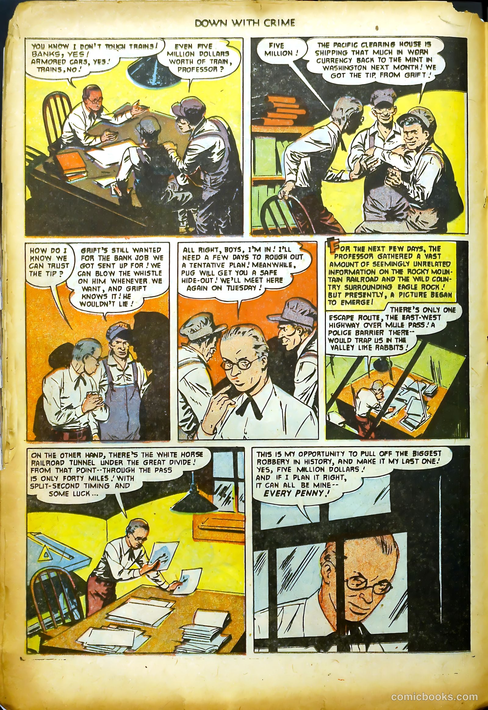 Down with Crime #1 — page 18 of 36