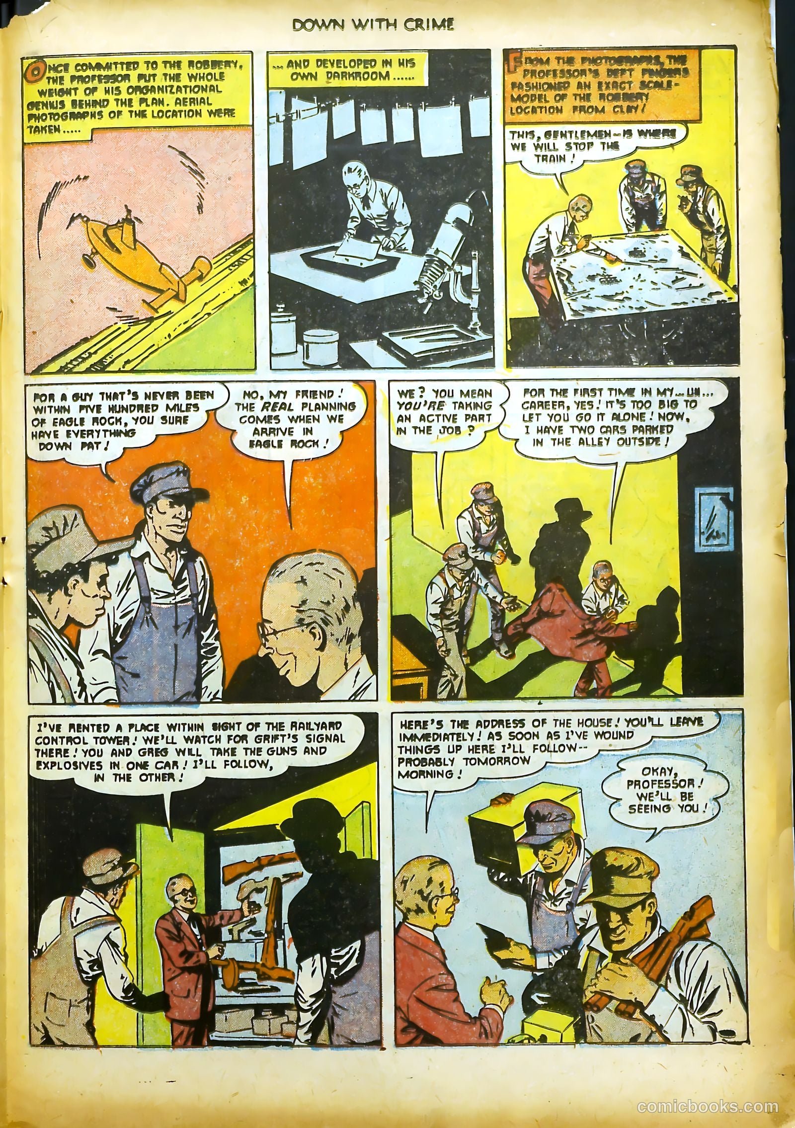 Down with Crime #1 — page 19 of 36