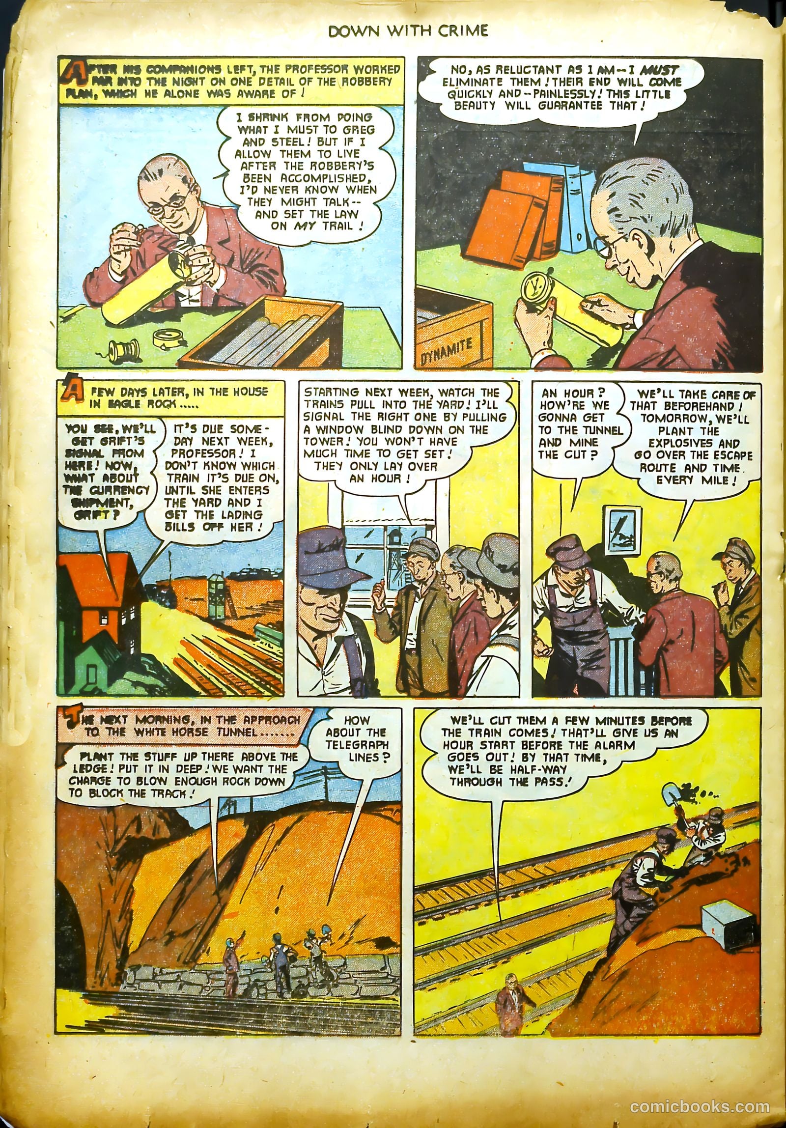 Down with Crime #1 — page 20 of 36