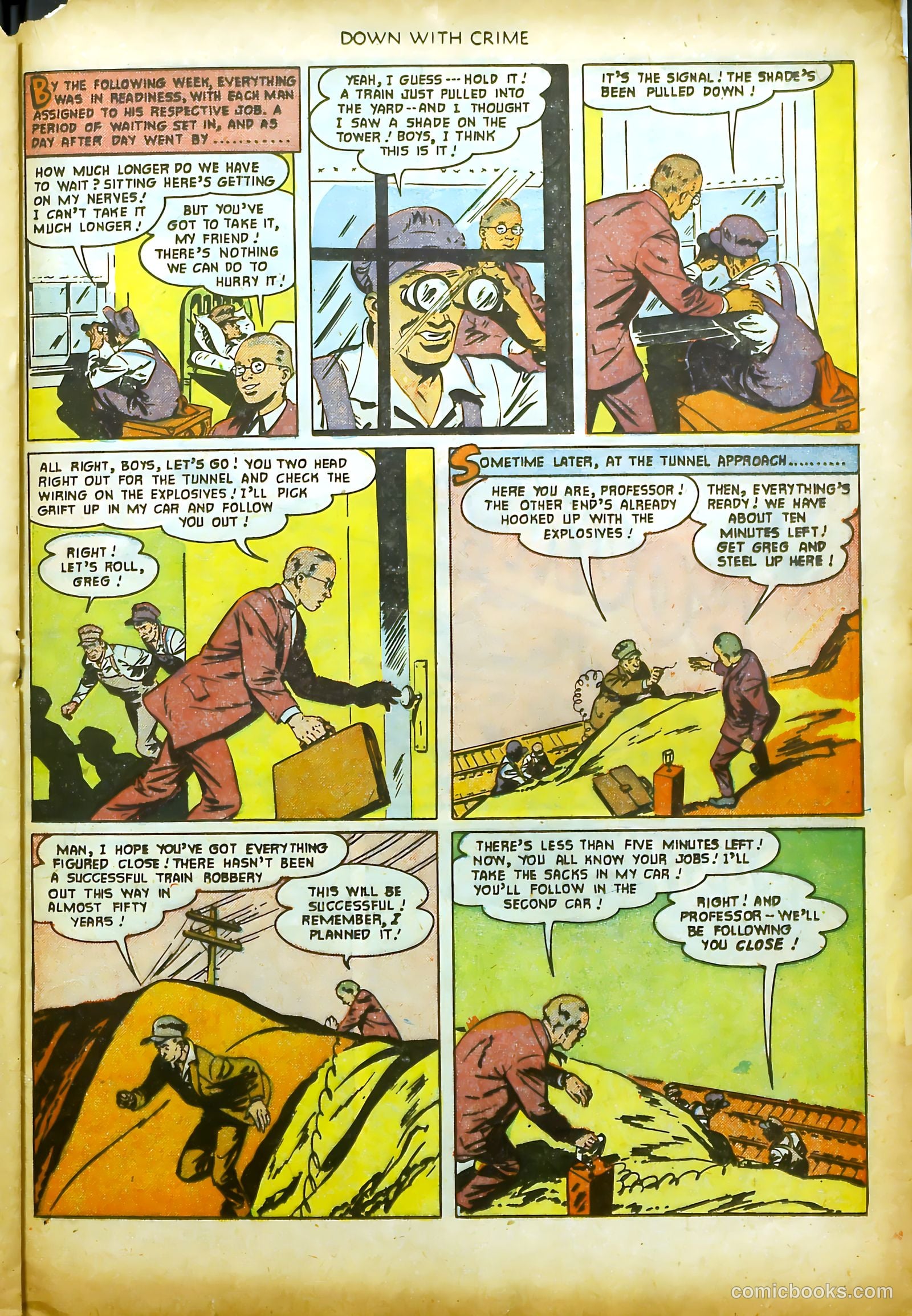 Down with Crime #1 — page 21 of 36